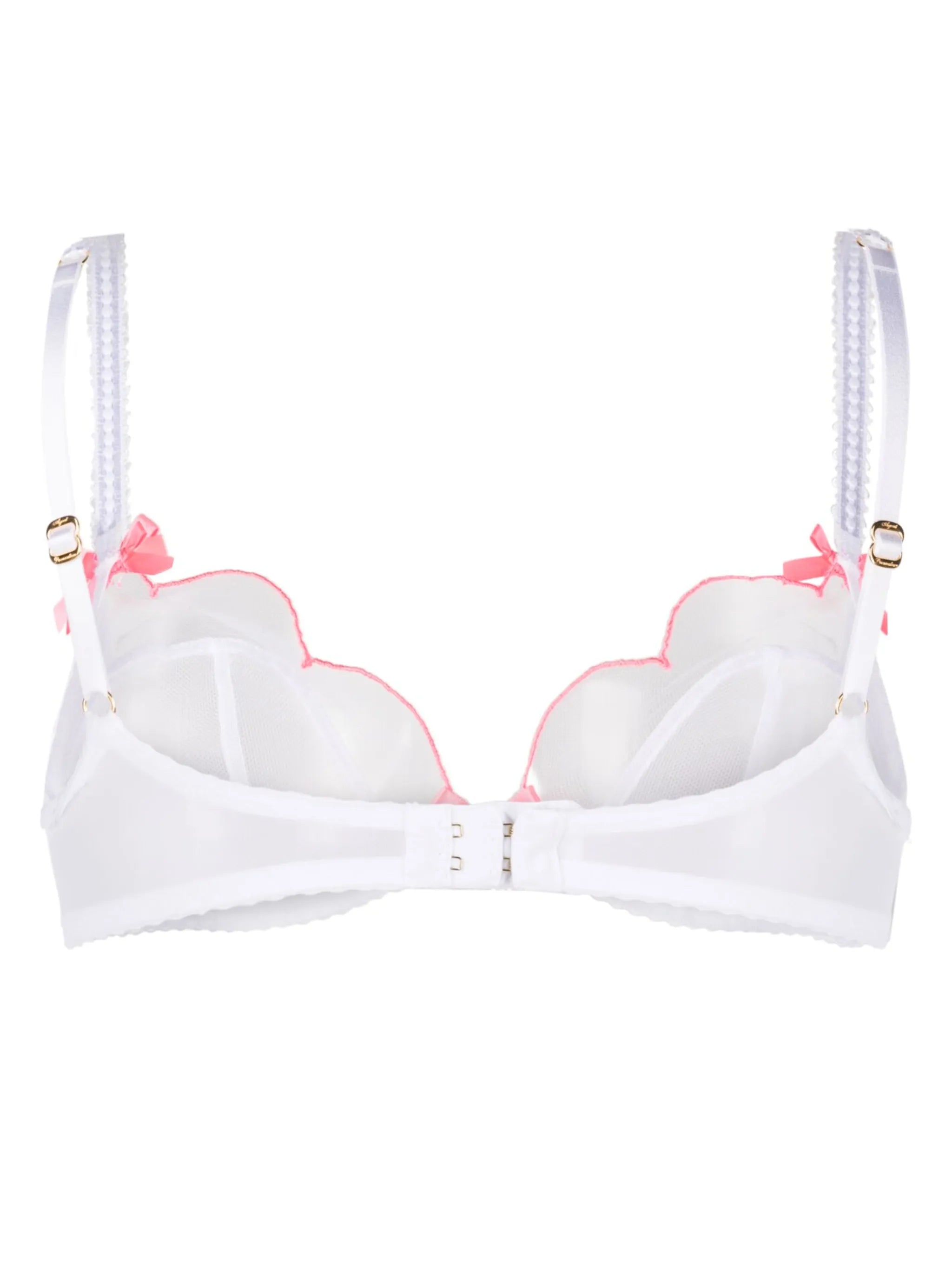 Lorna scallop-edge bra
