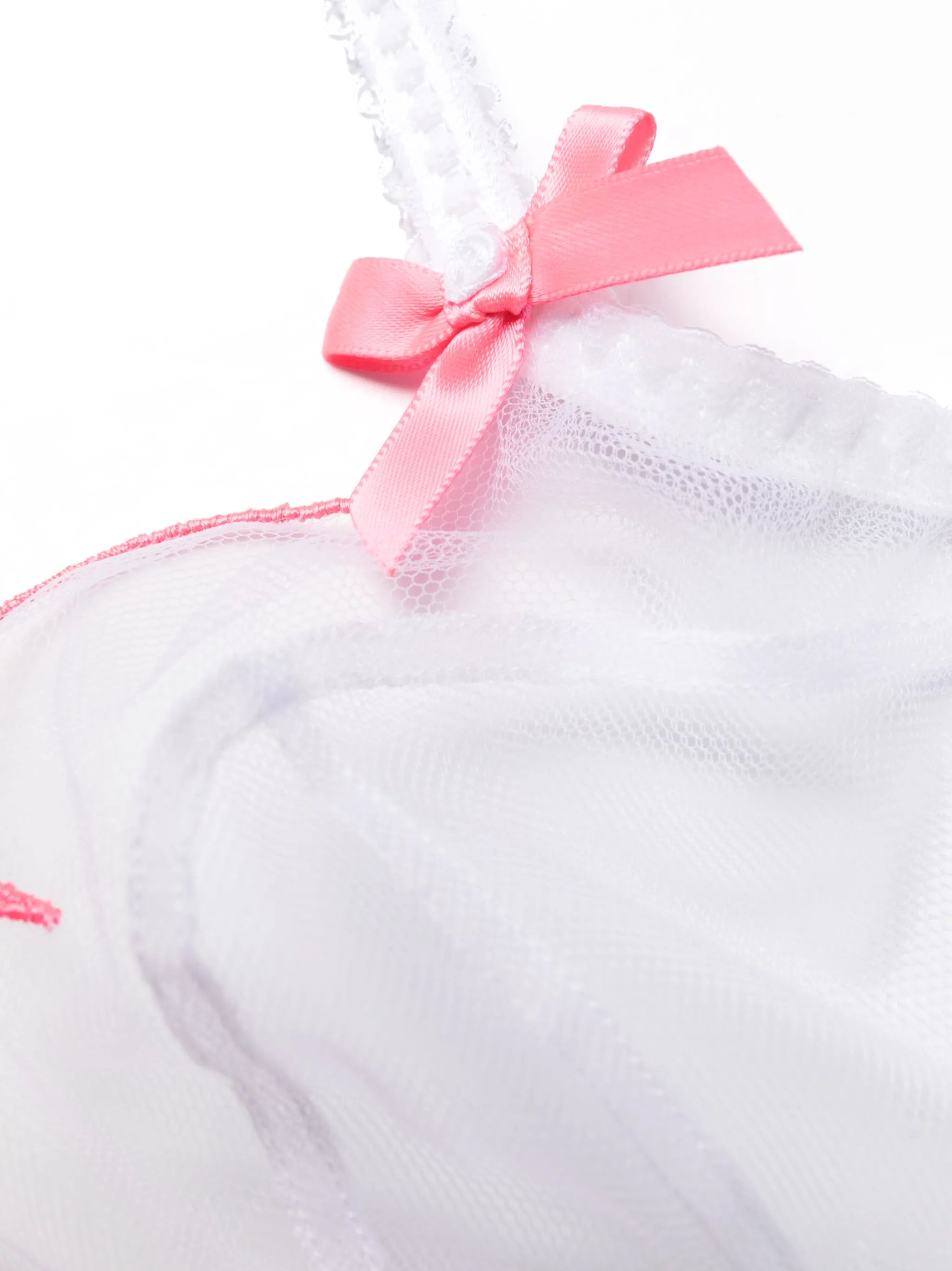Lorna scallop-edge bra