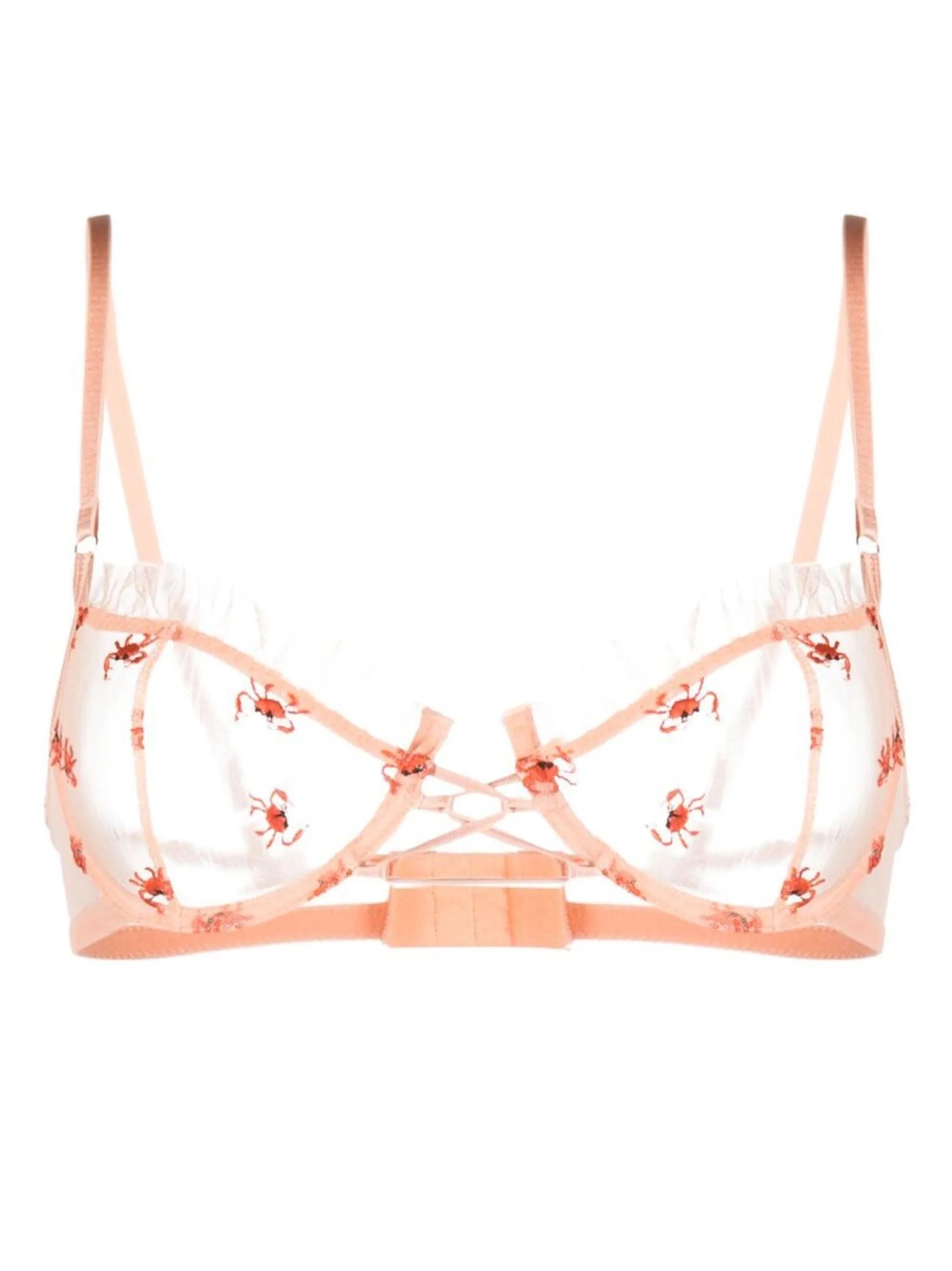 Crab underwire bra