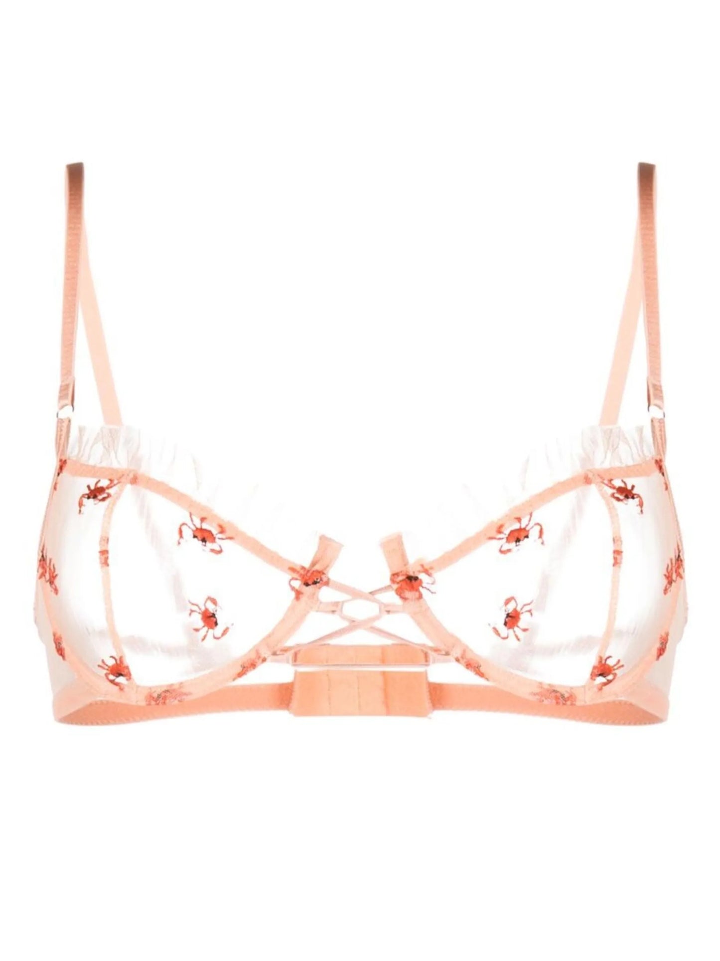 Crab underwire bra