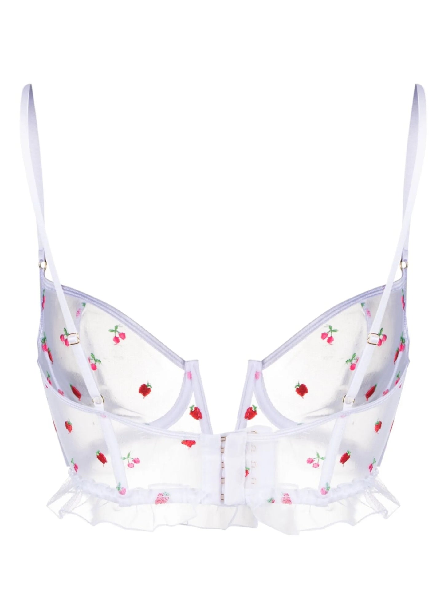 Pomme embroidered corset