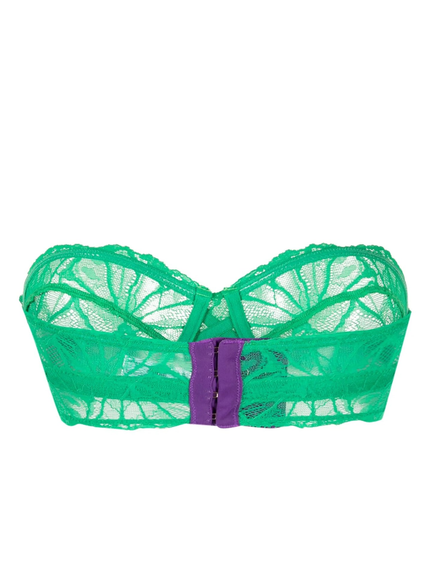 Mia chantilly-lace strapless bra
