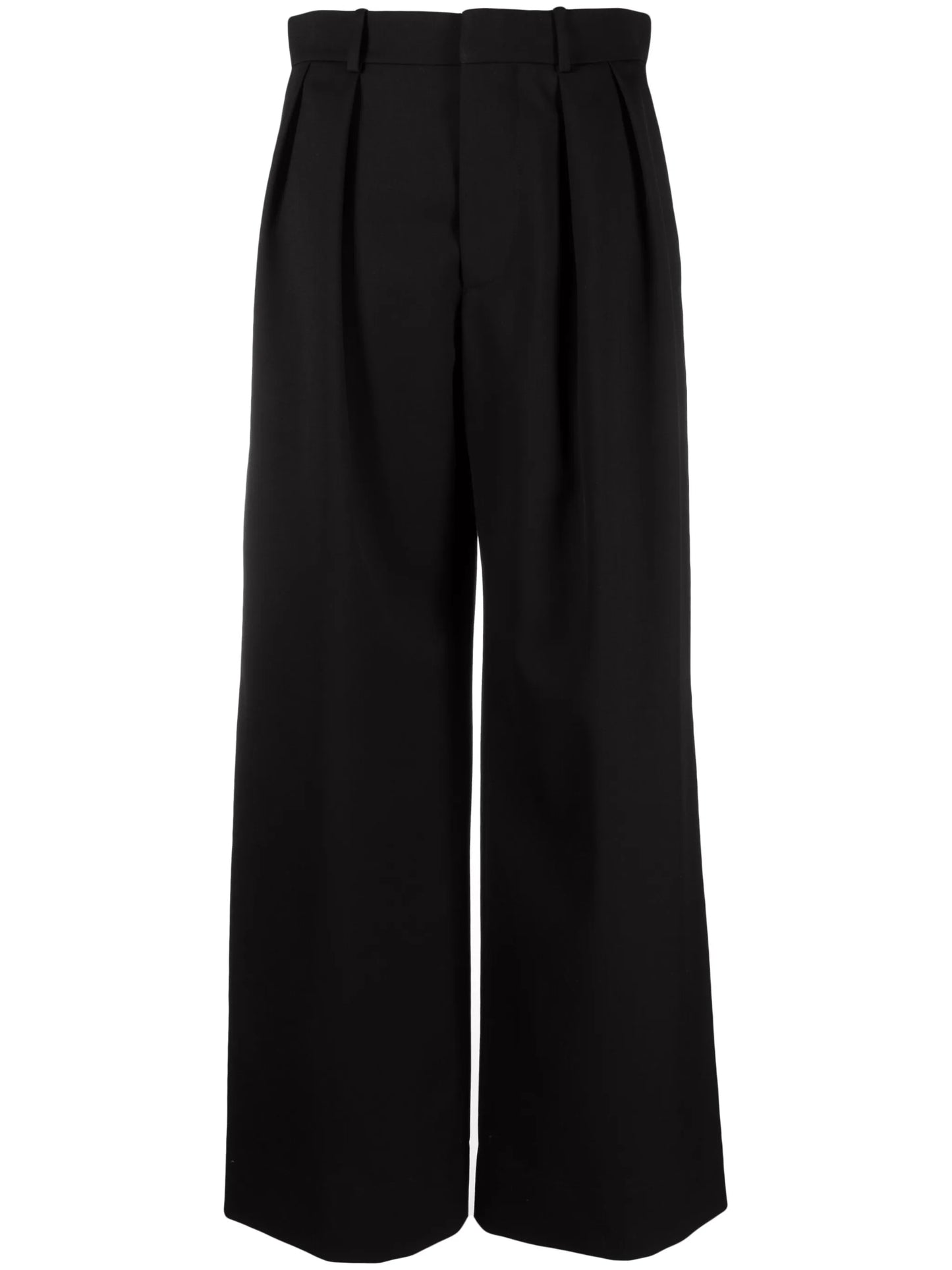 low-rise trousers