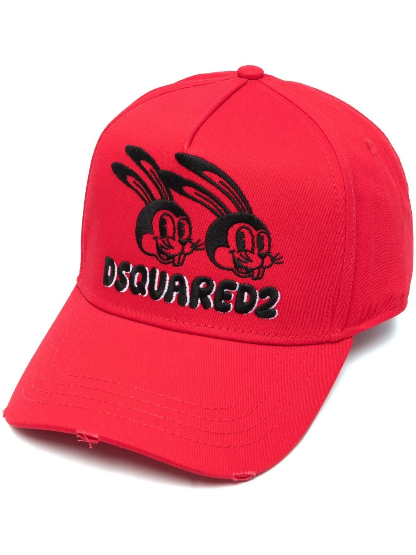 bunny logo-embroidered baseball cap