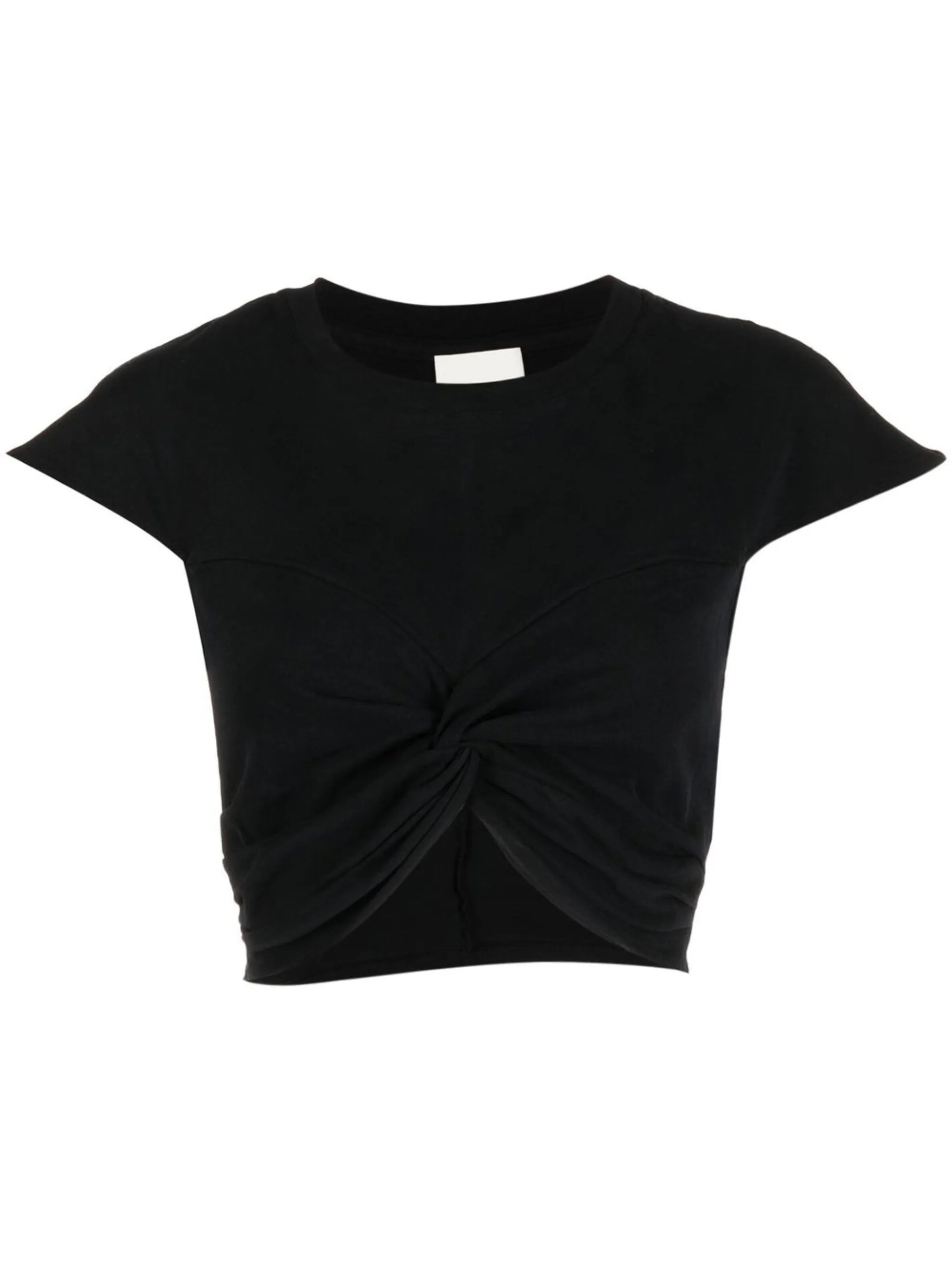 short-sleeve cropped T-shirt