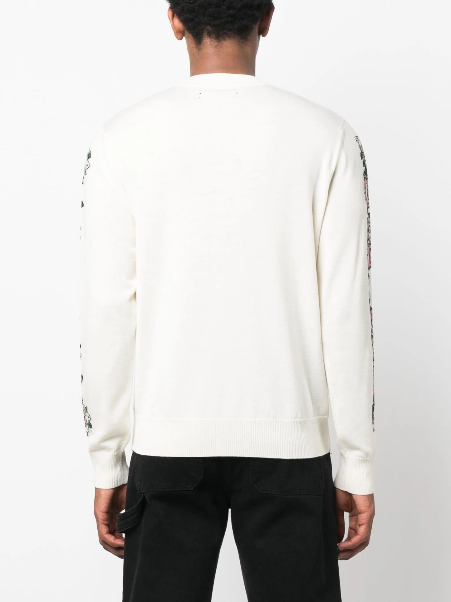 Aloha Landscape wool-blend jumper