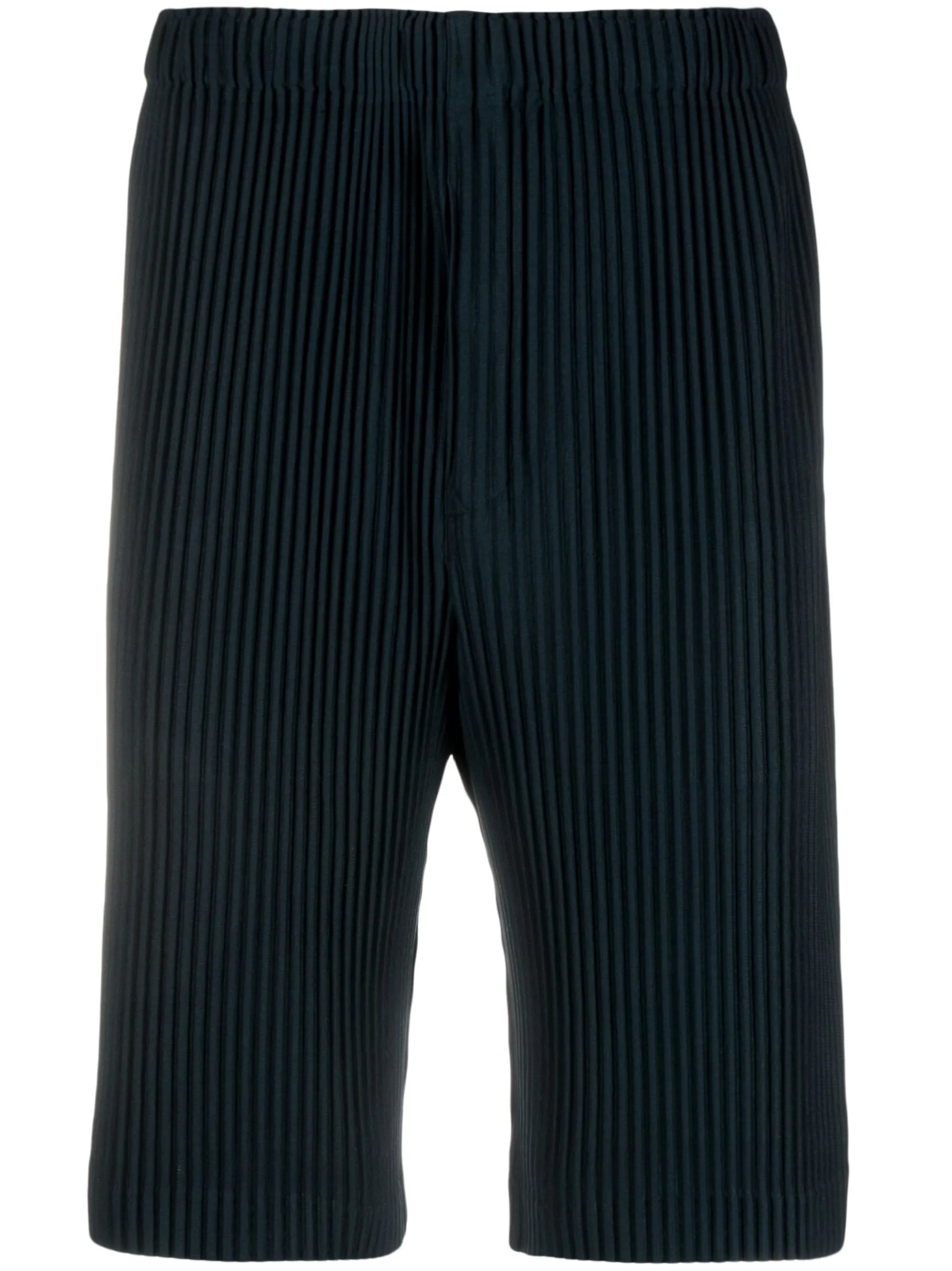 May pleated bermuda shorts
