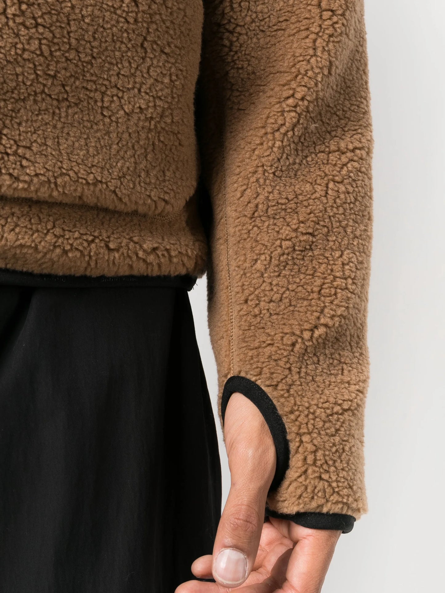 zip-up fleece jacket
