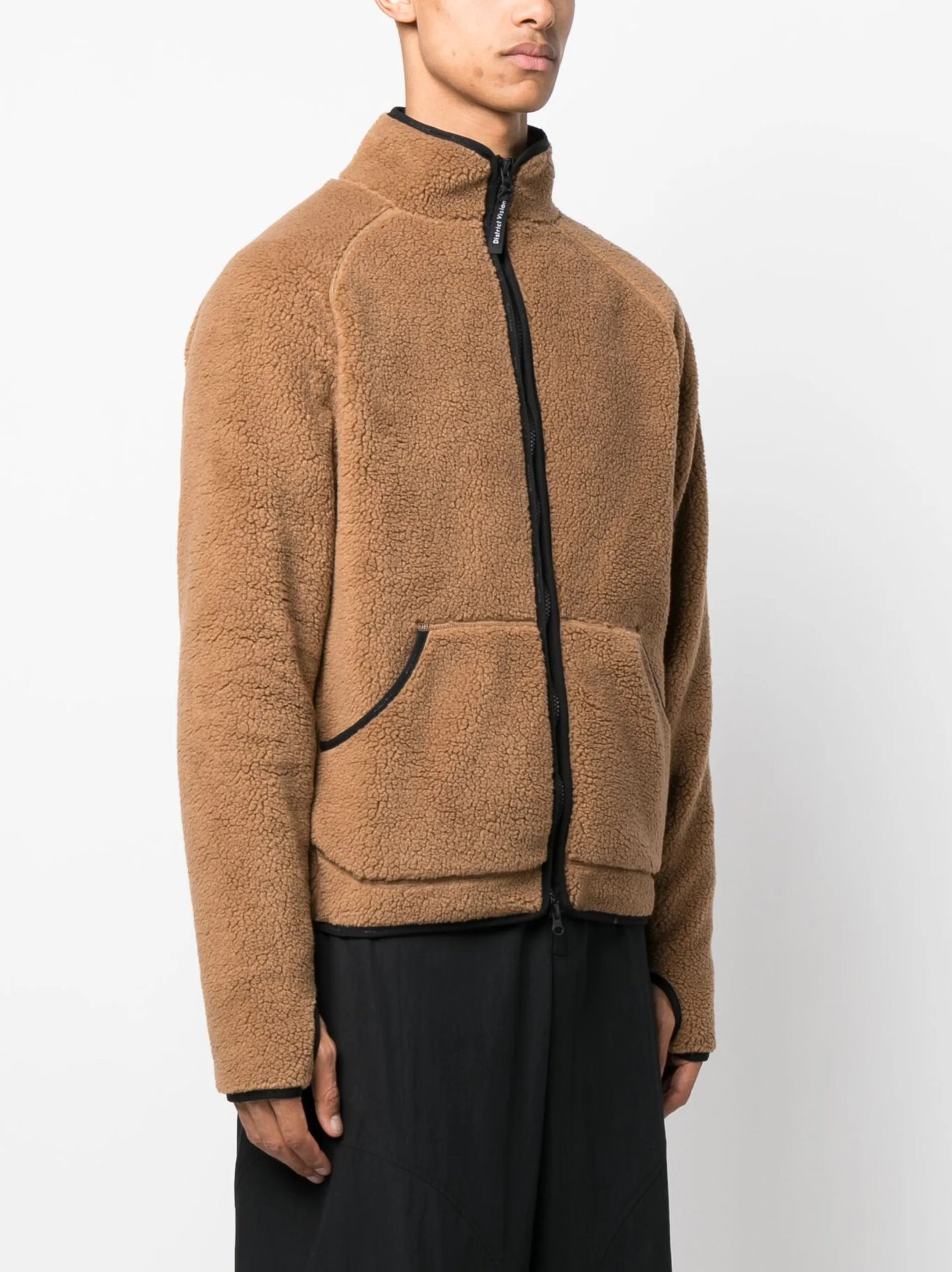 zip-up fleece jacket