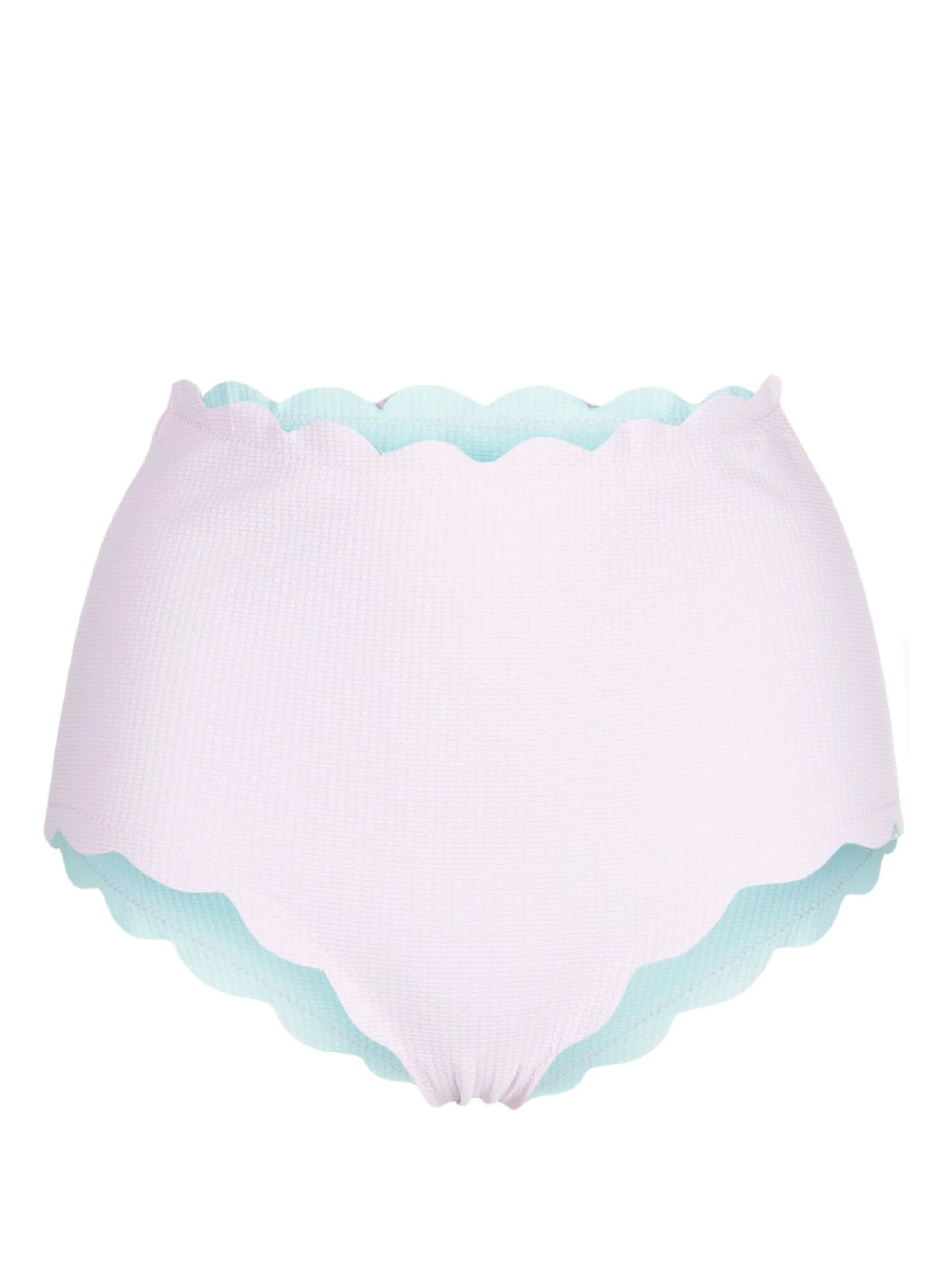 high-waisted bikini bottom