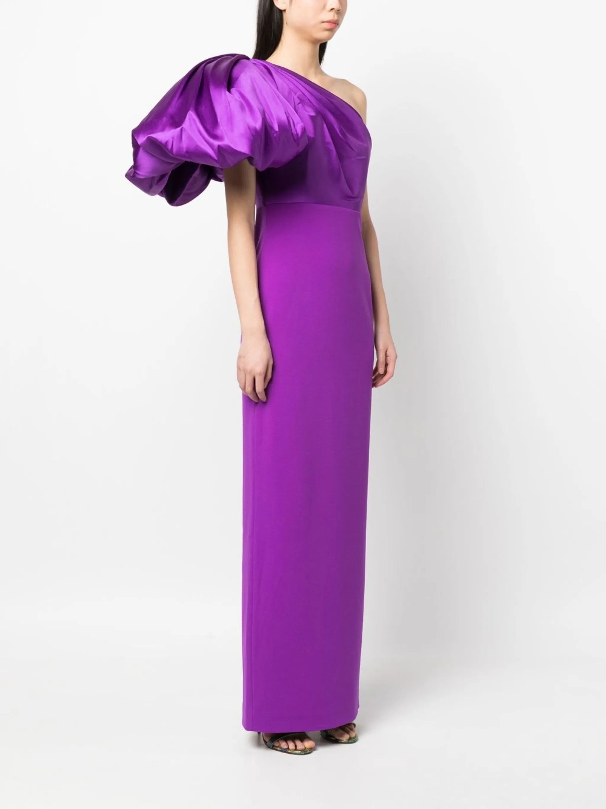 Karli one-shoulder gown