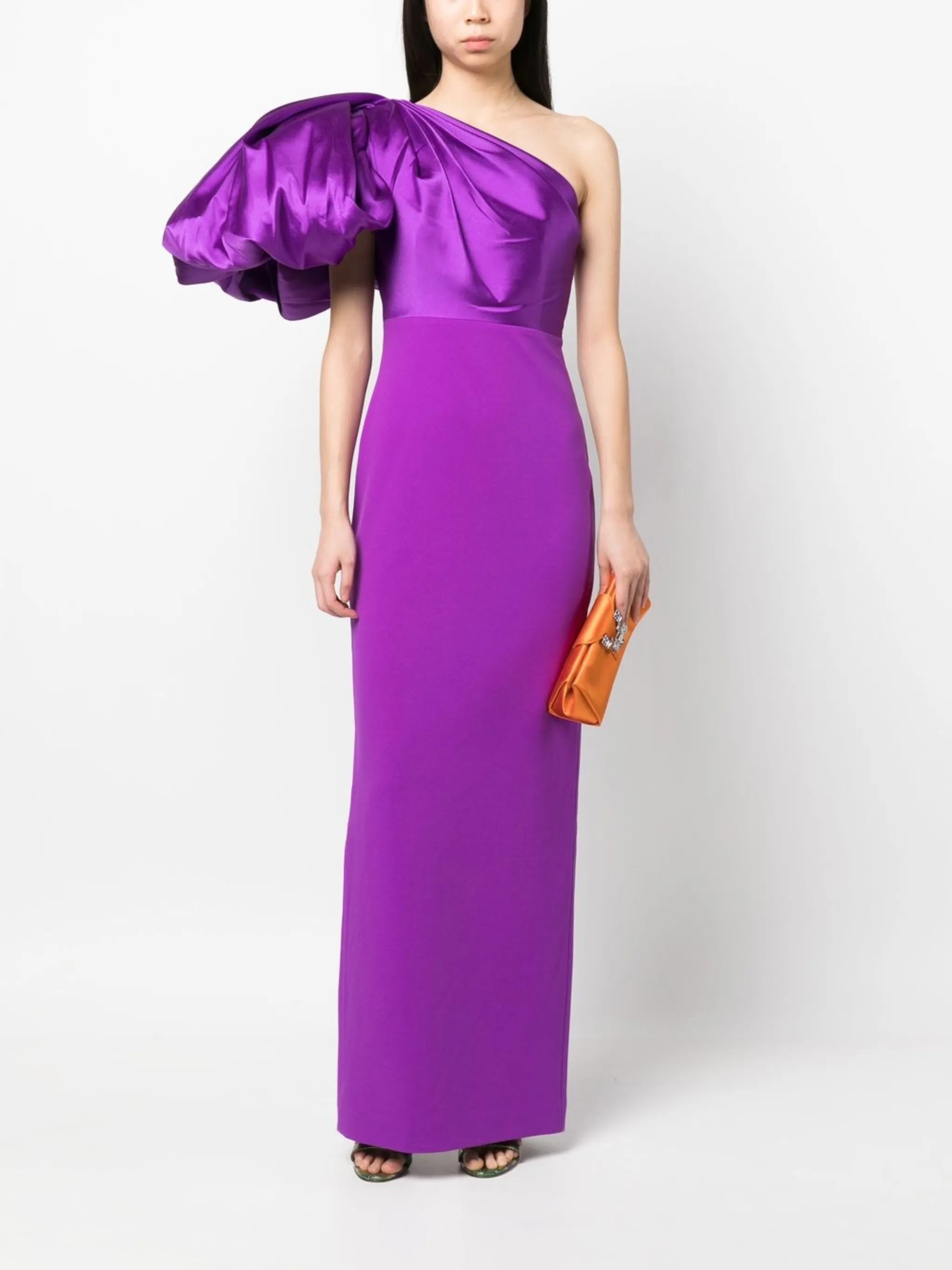 Karli one-shoulder gown