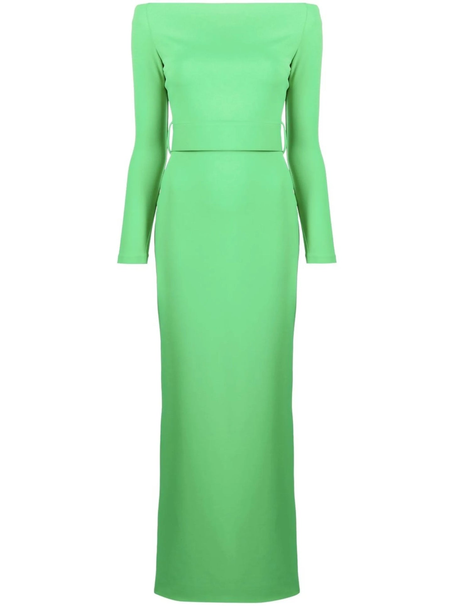 off-shoulder maxi dress