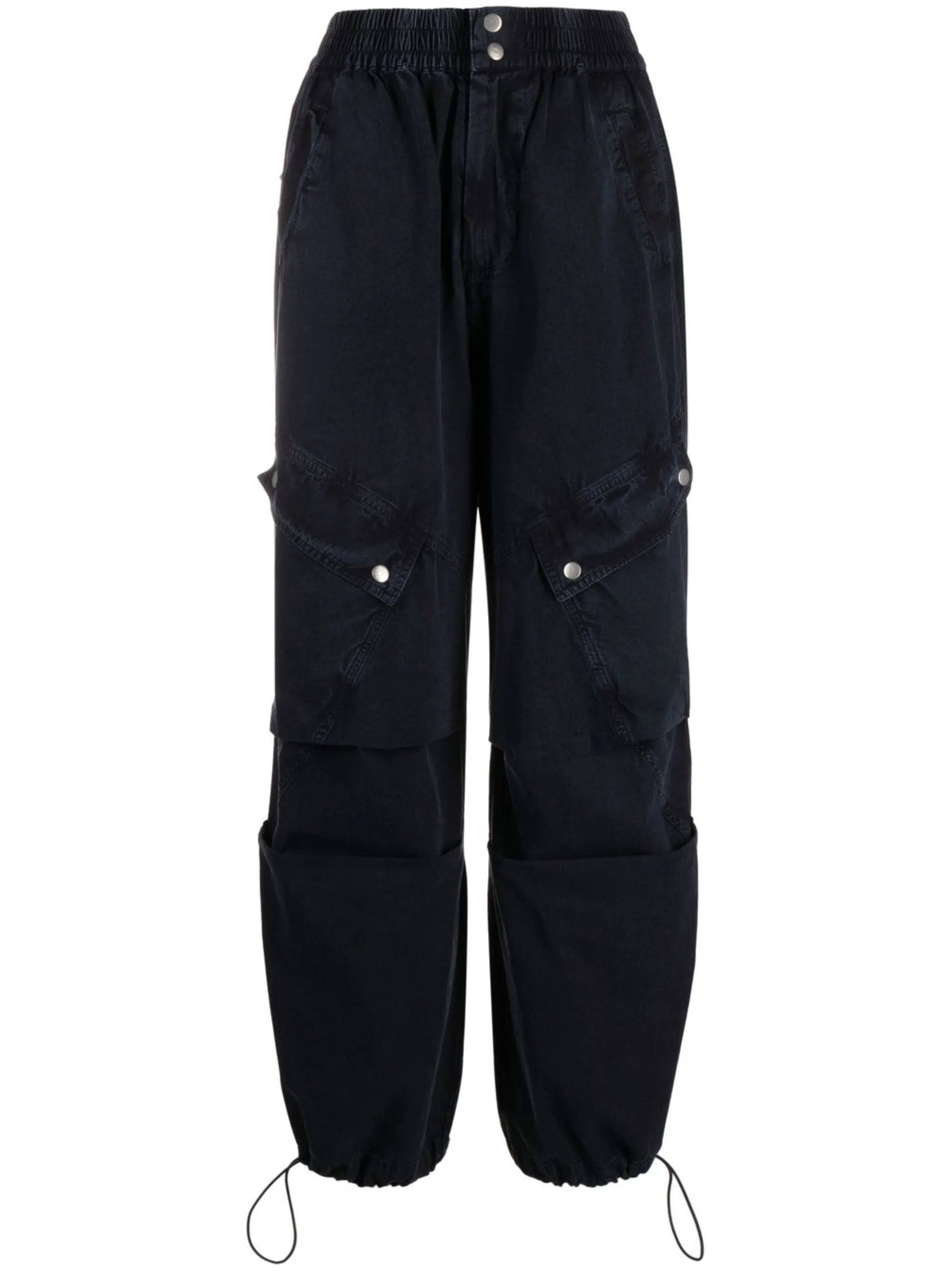 Nyla elasticated-waist cargo trousers