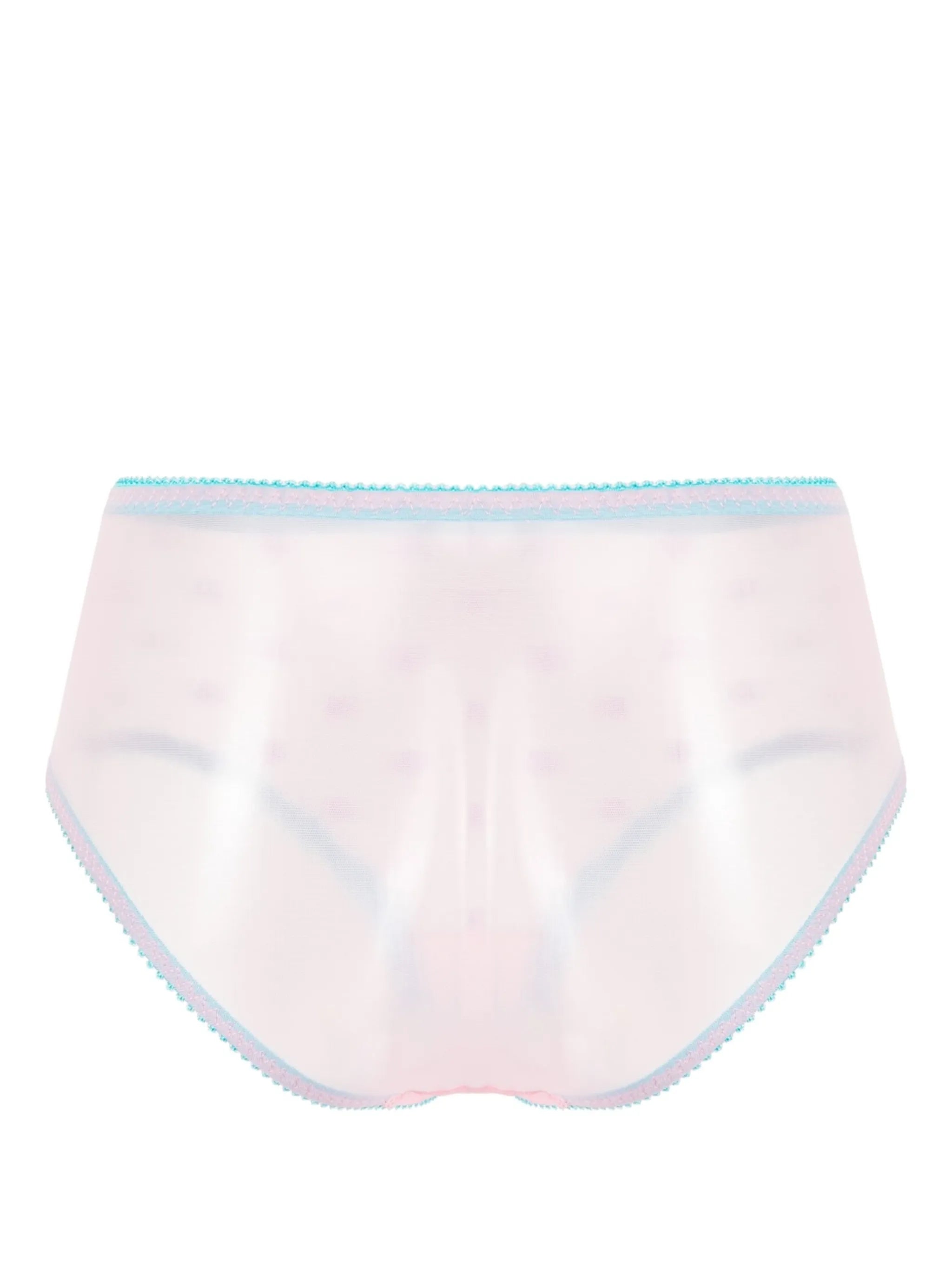 Beth floral-embroidered briefs