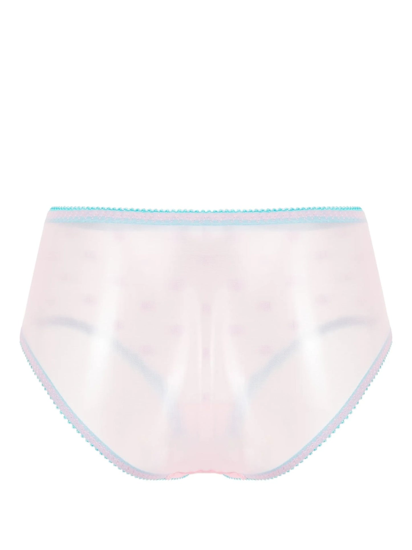 Beth floral-embroidered briefs