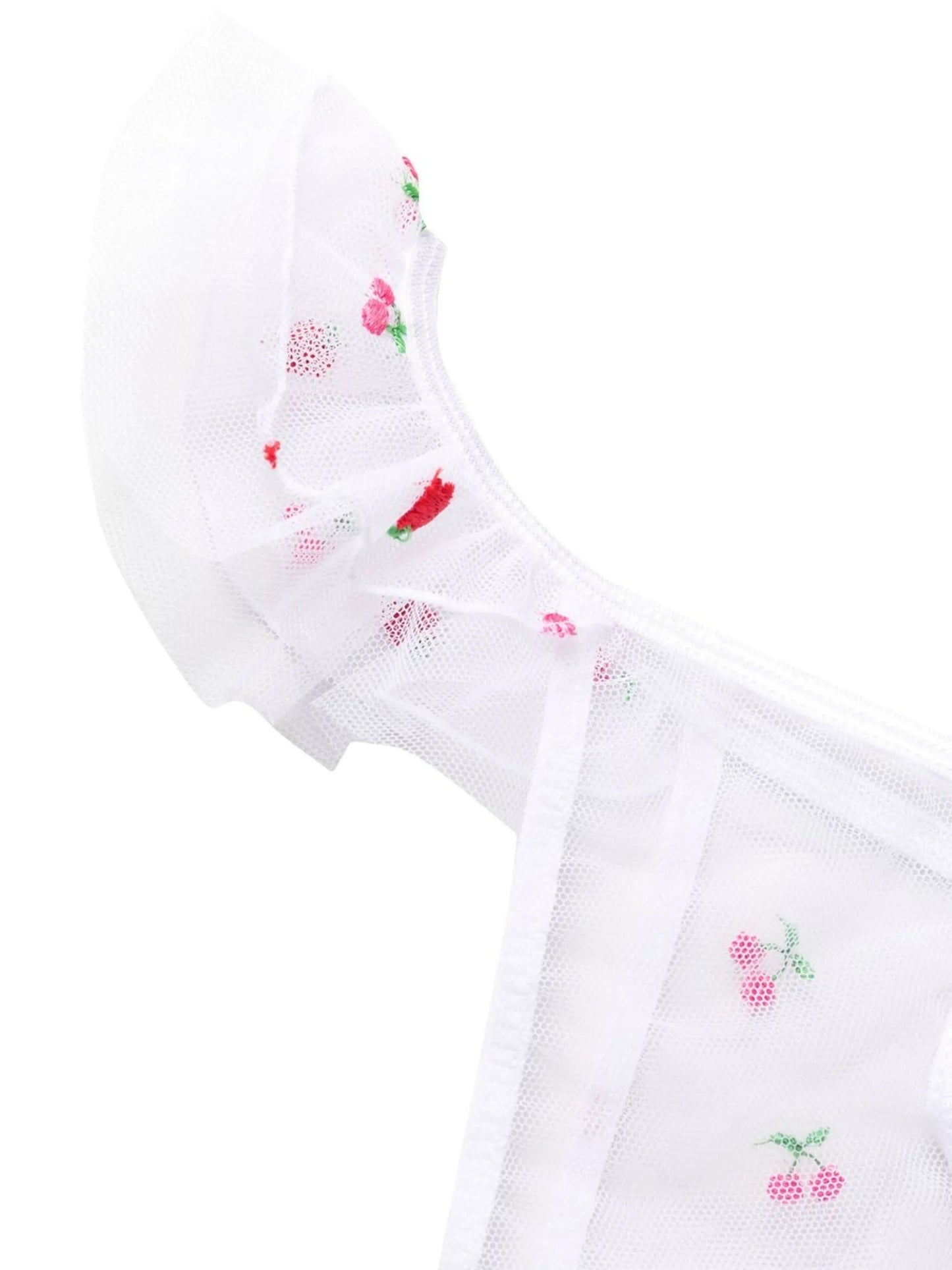 fruit-embroidered frilled brief