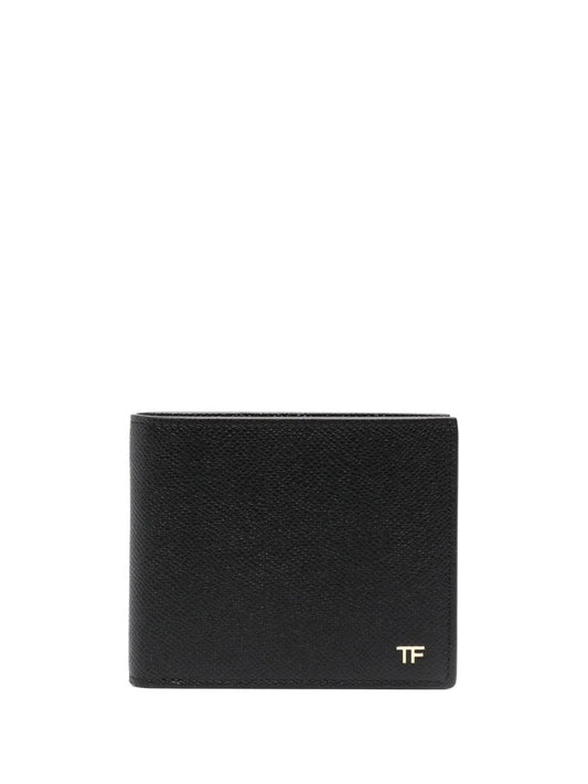 logo-plaque bi-fold wallet