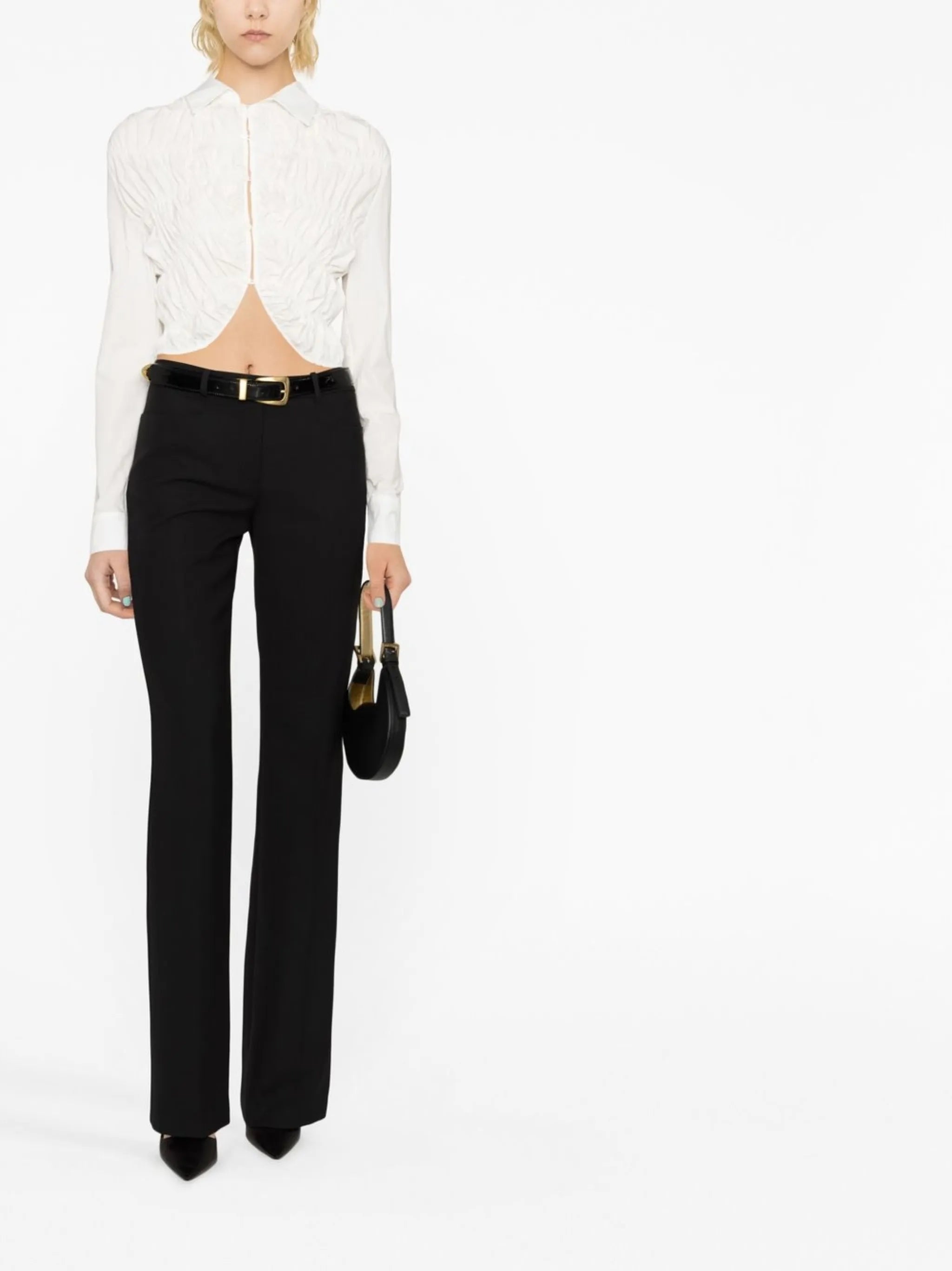 Brena ruched blouse