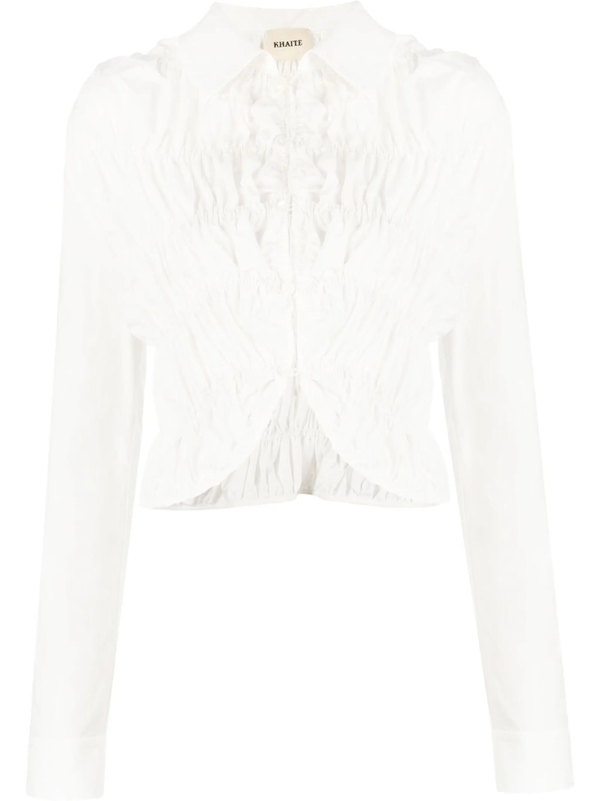 Brena ruched blouse