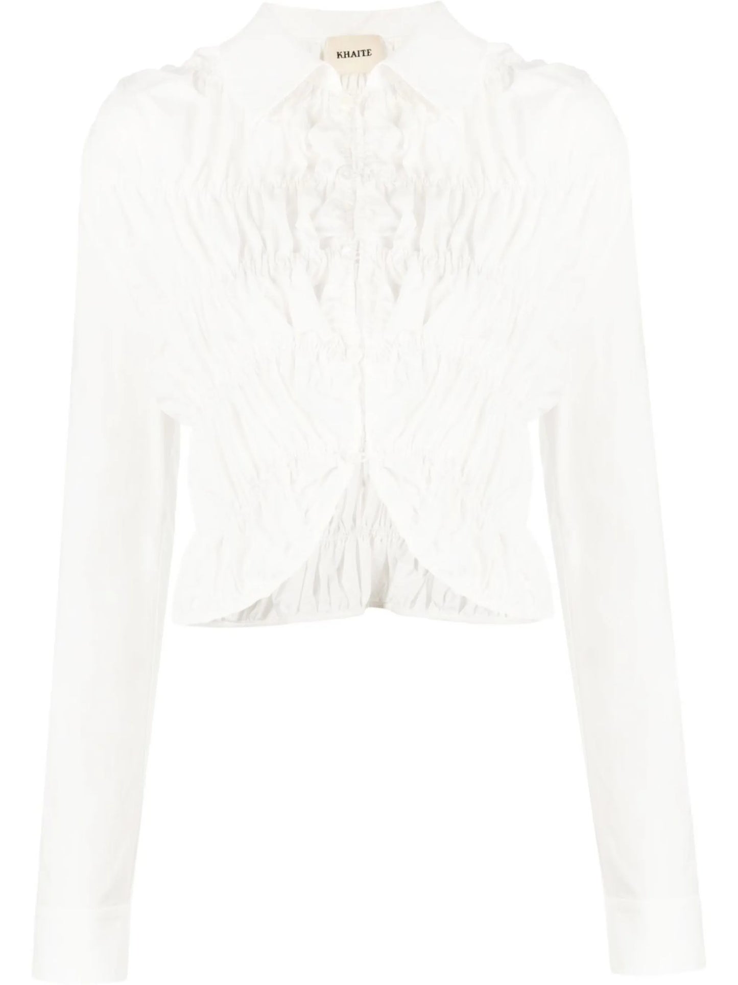 Brena ruched blouse