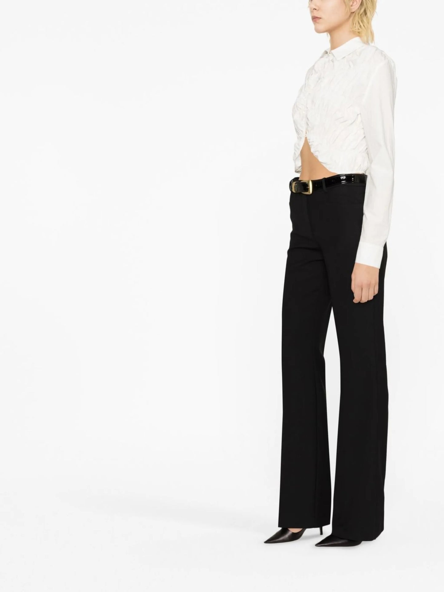 Brena ruched blouse