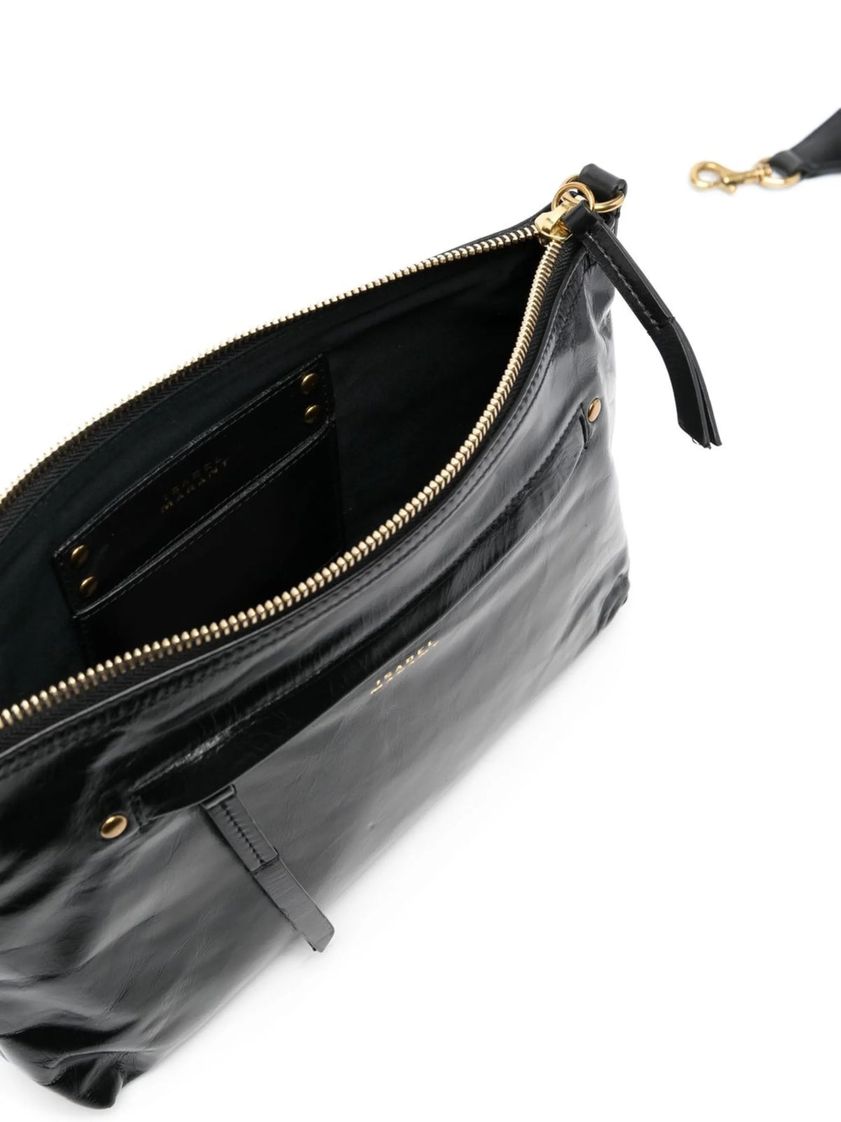Nessah soft leather shoulder bag