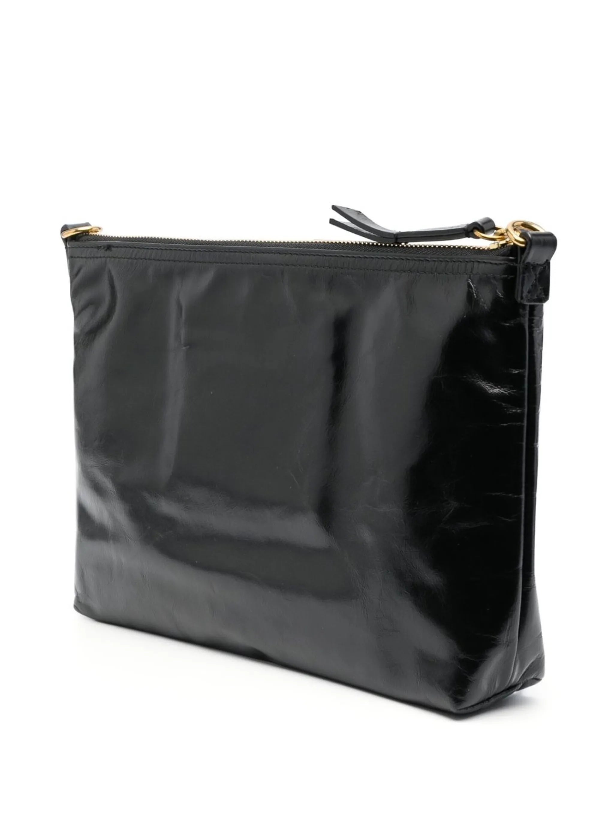 Nessah soft leather shoulder bag