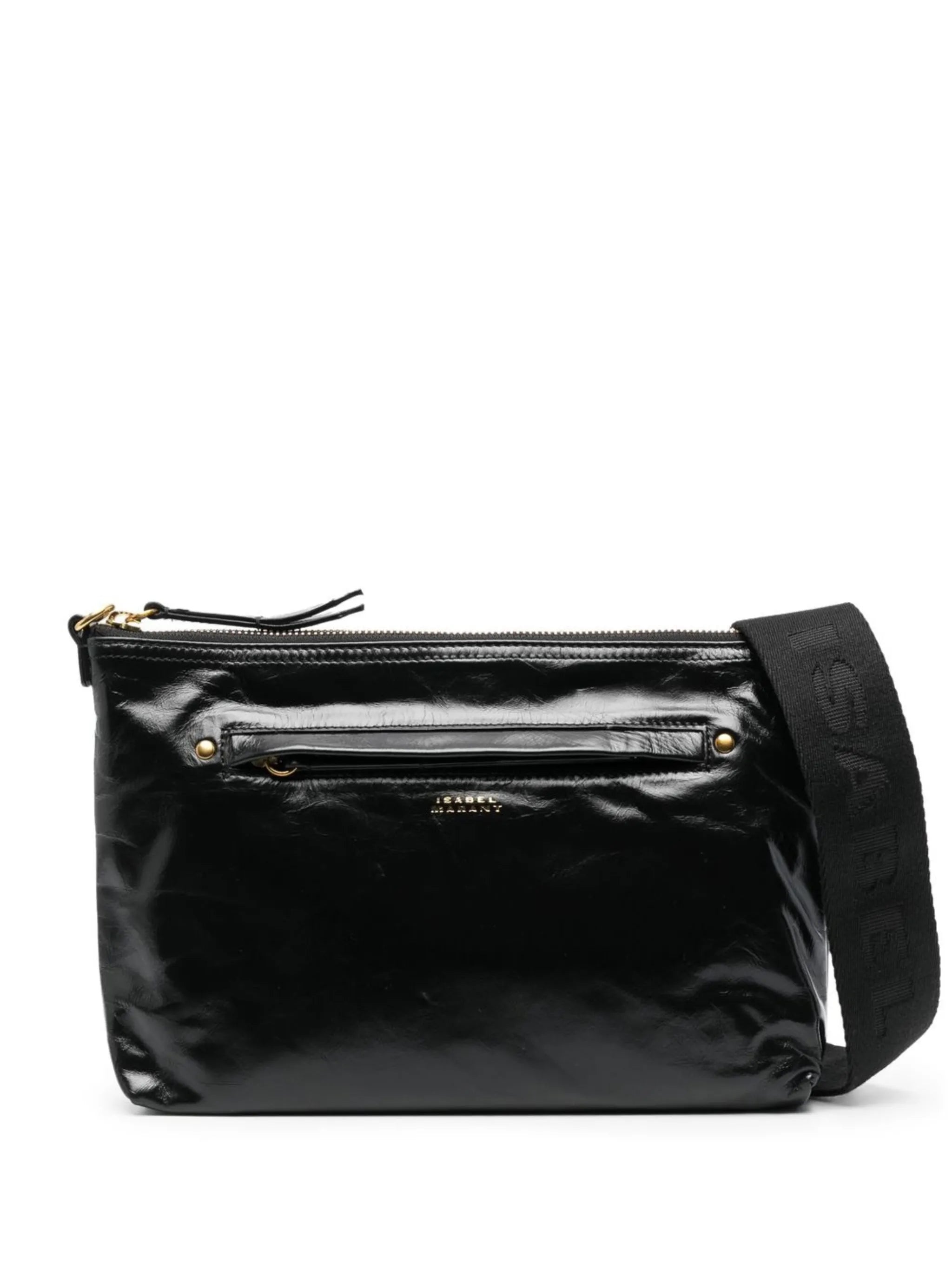 Nessah soft leather shoulder bag