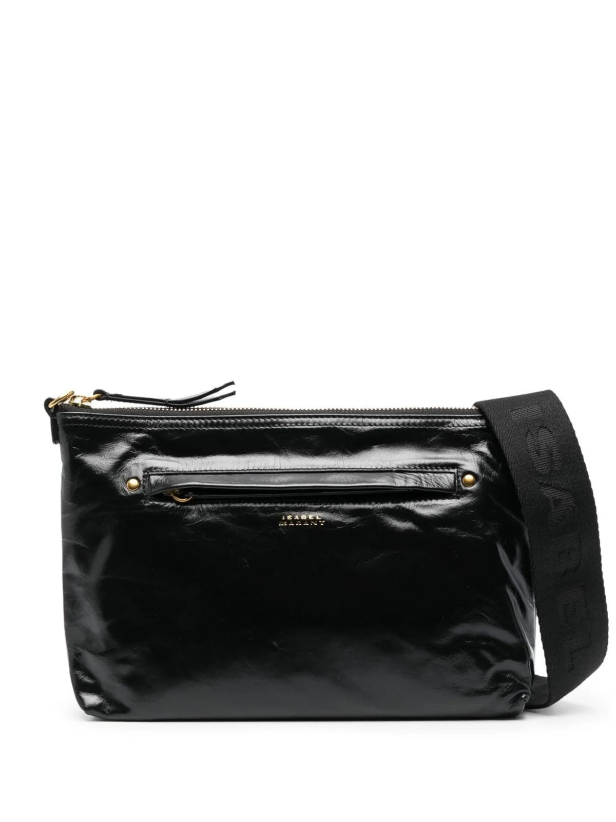 Nessah soft leather shoulder bag