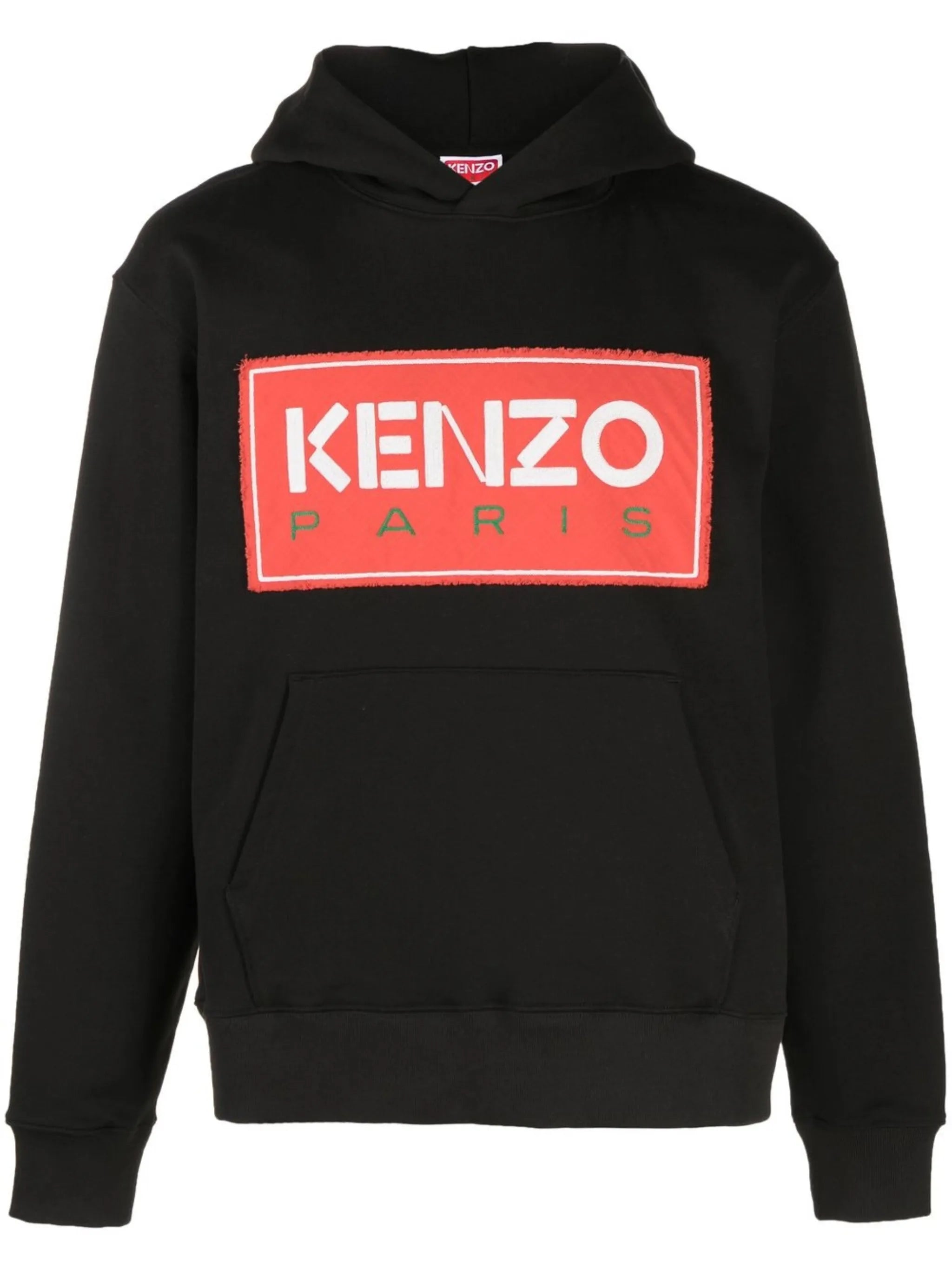 logo-patch hoodie