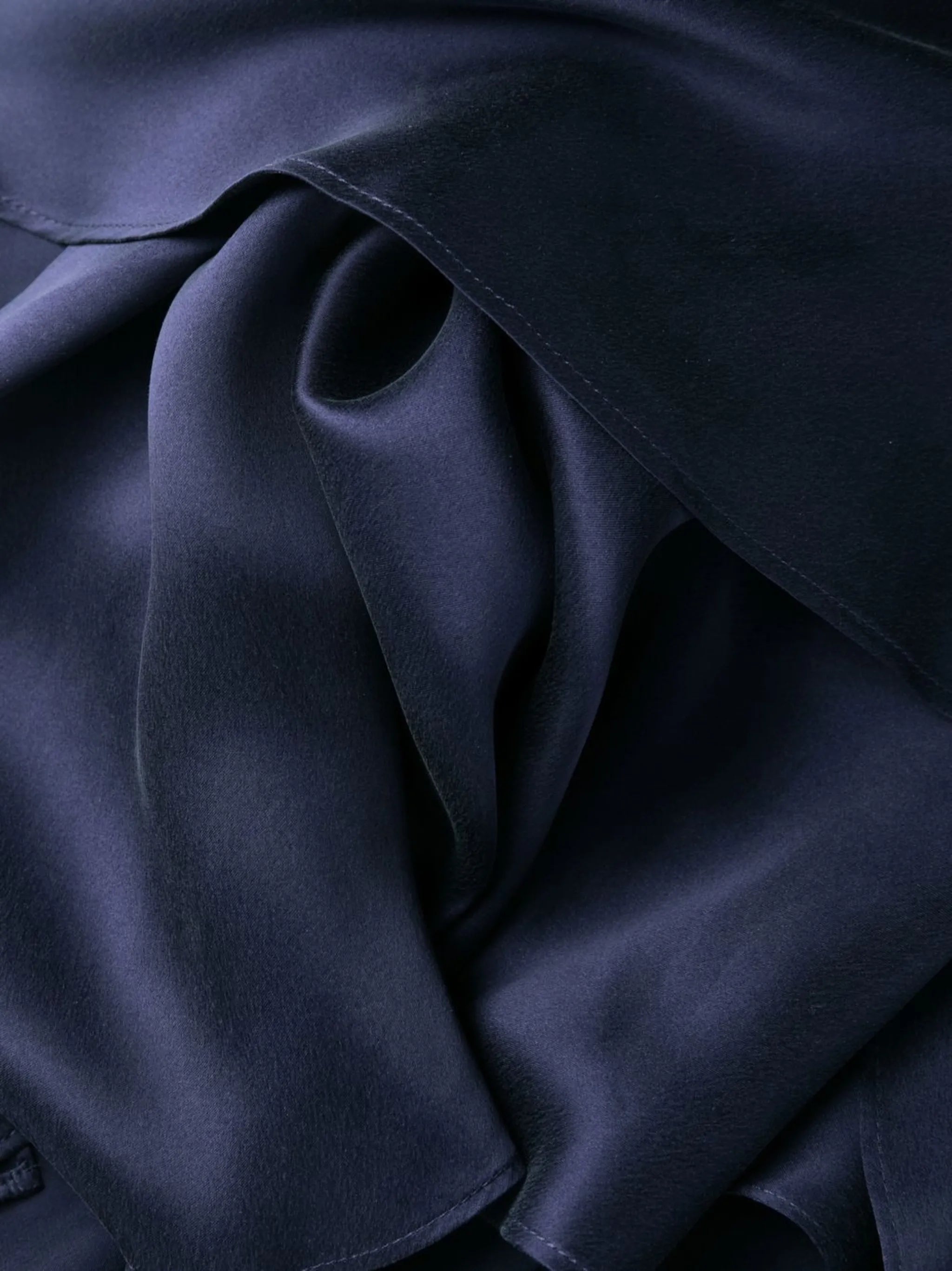silk wrap mini dress