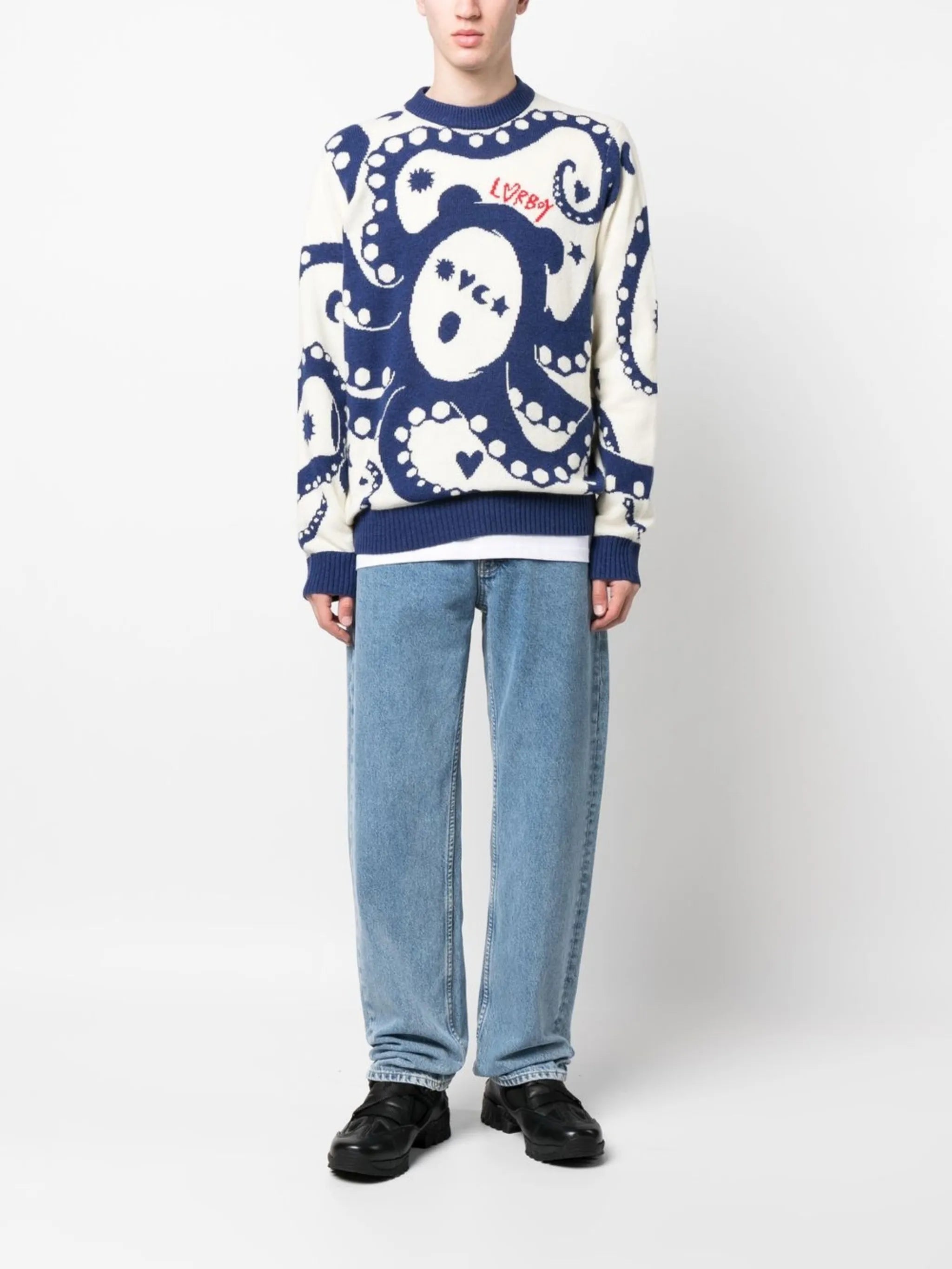 Kraken knitted jumper