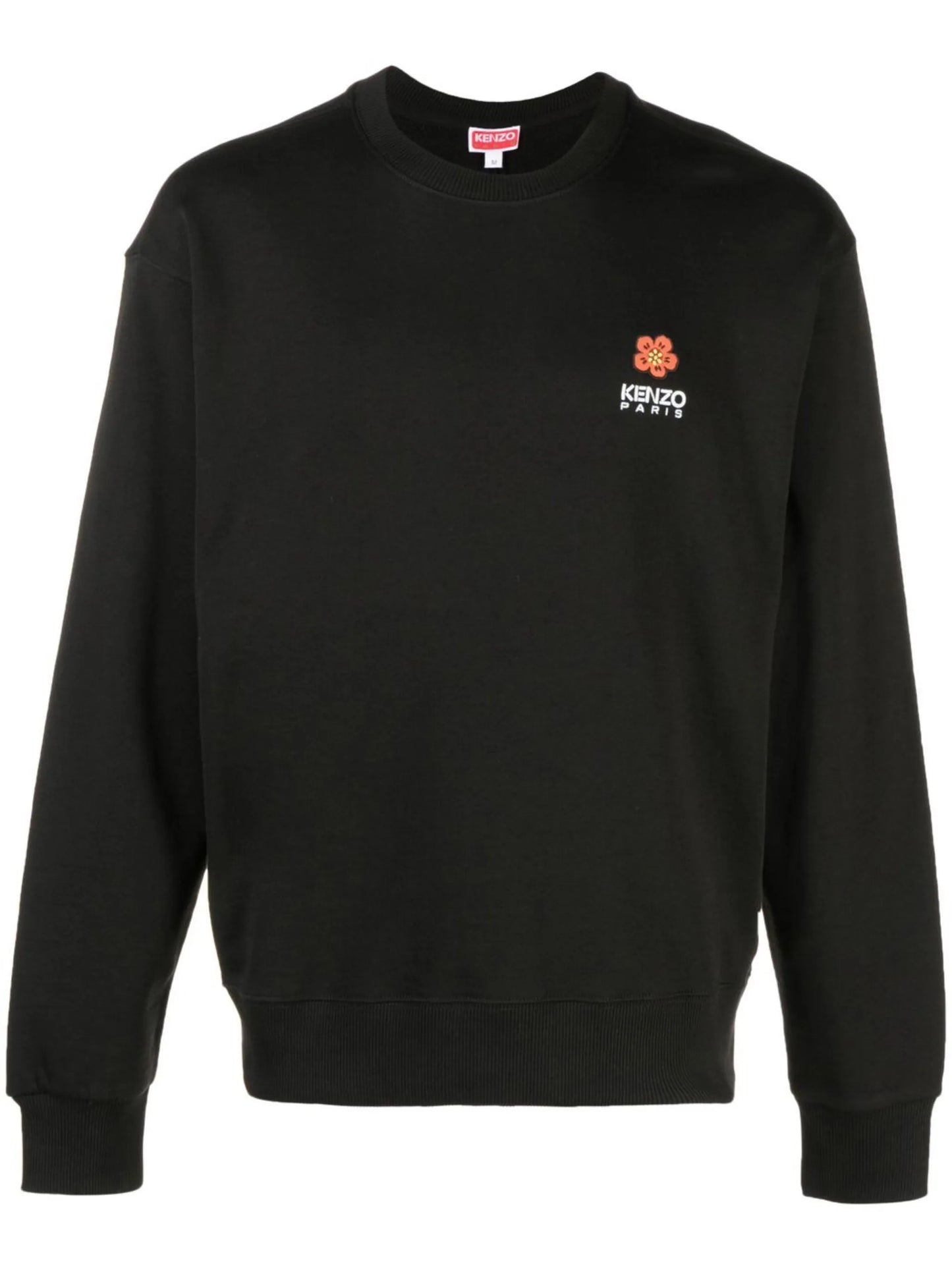logo-print crew neck sweatshirt