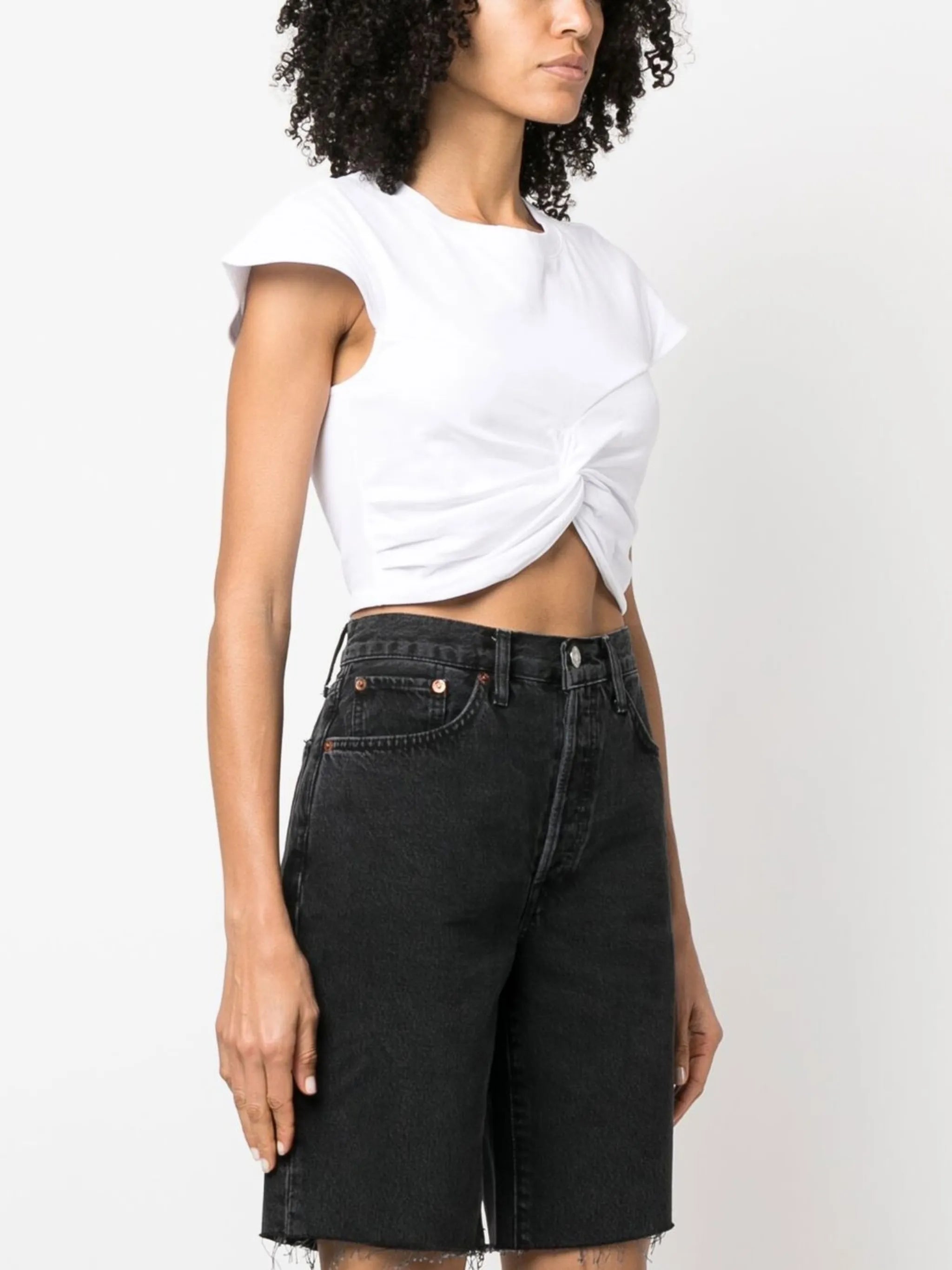 Zineae cropped T-shirt