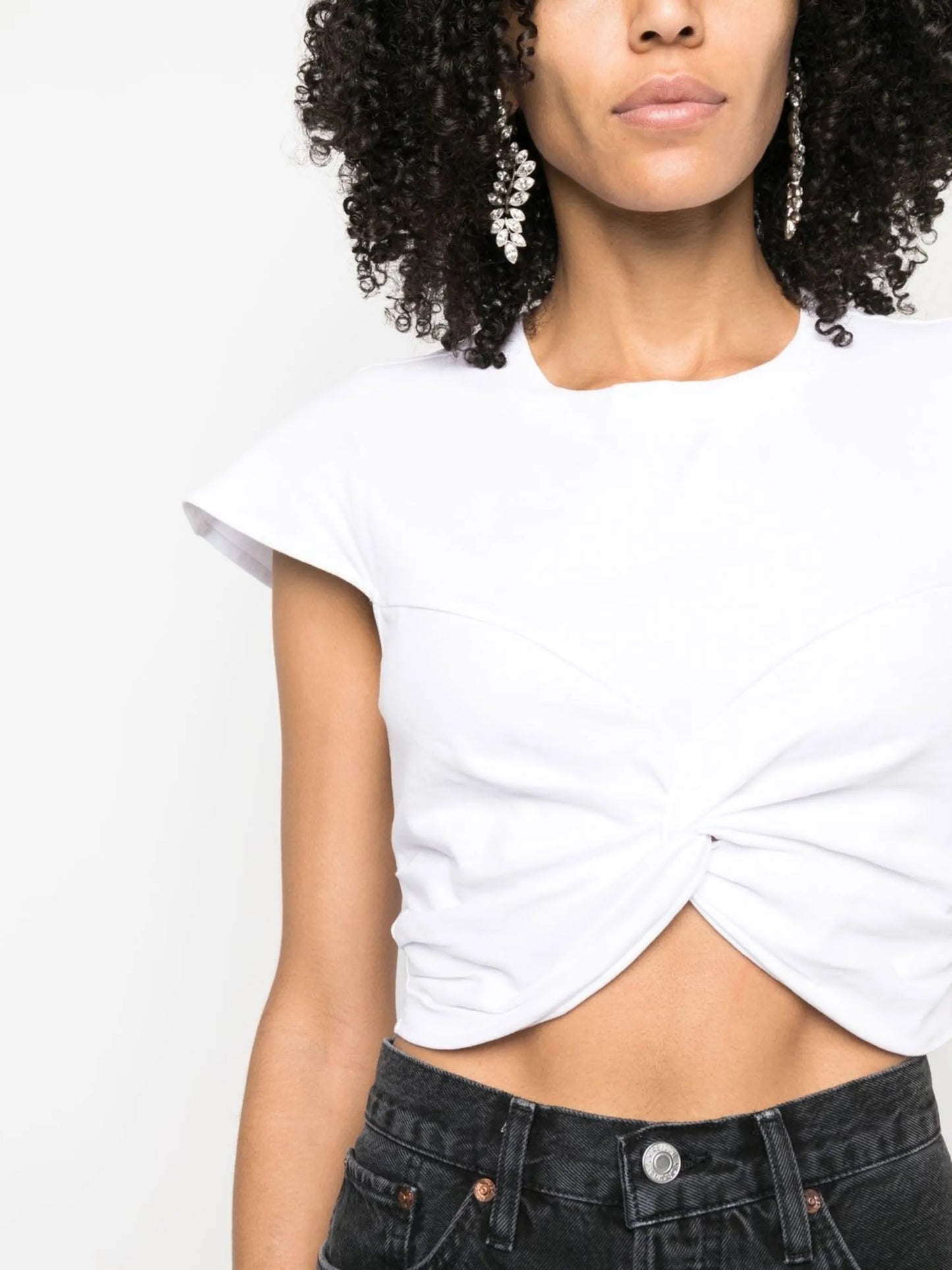 Zineae cropped T-shirt
