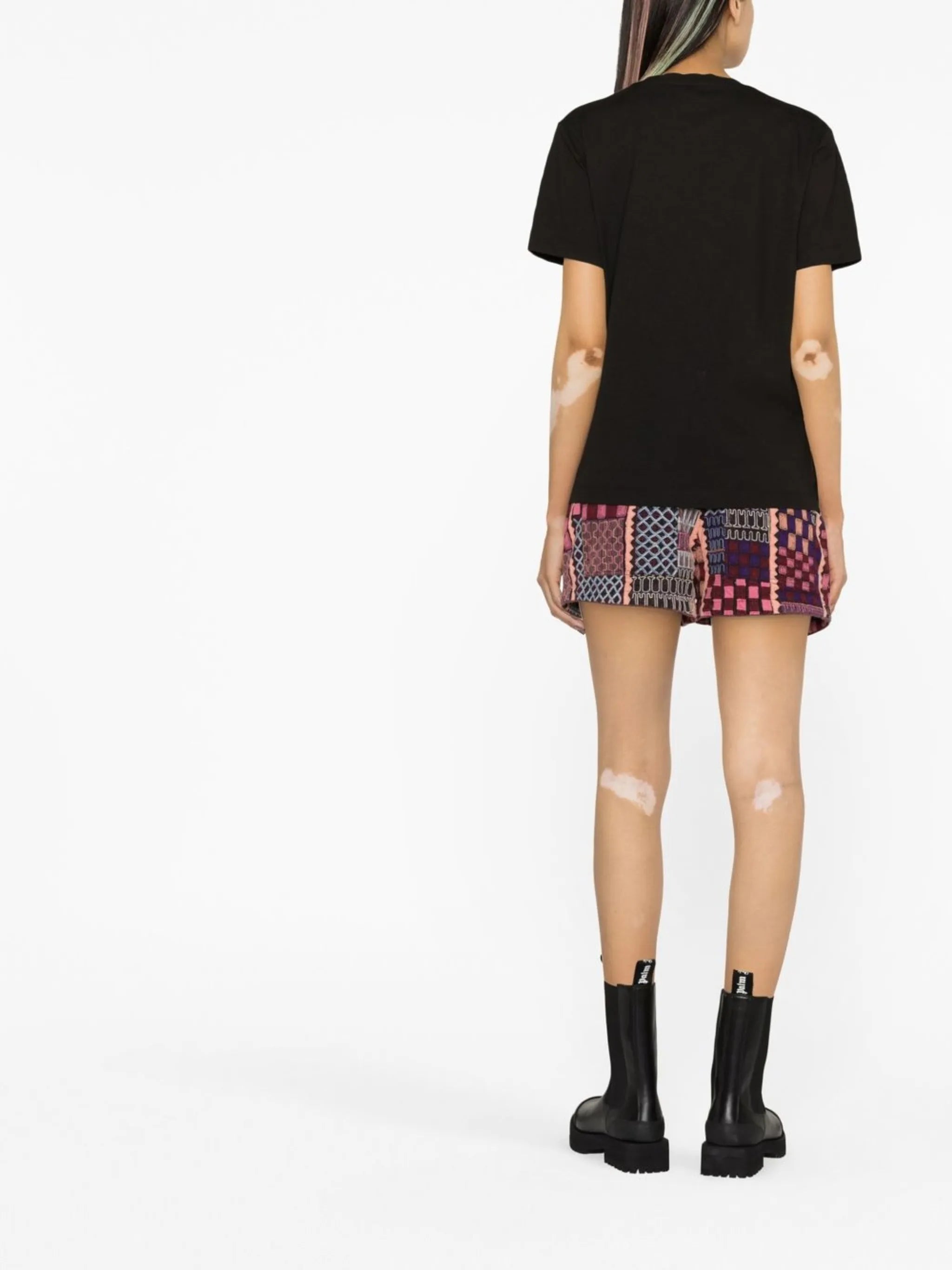 logo-print cotton T-shirt