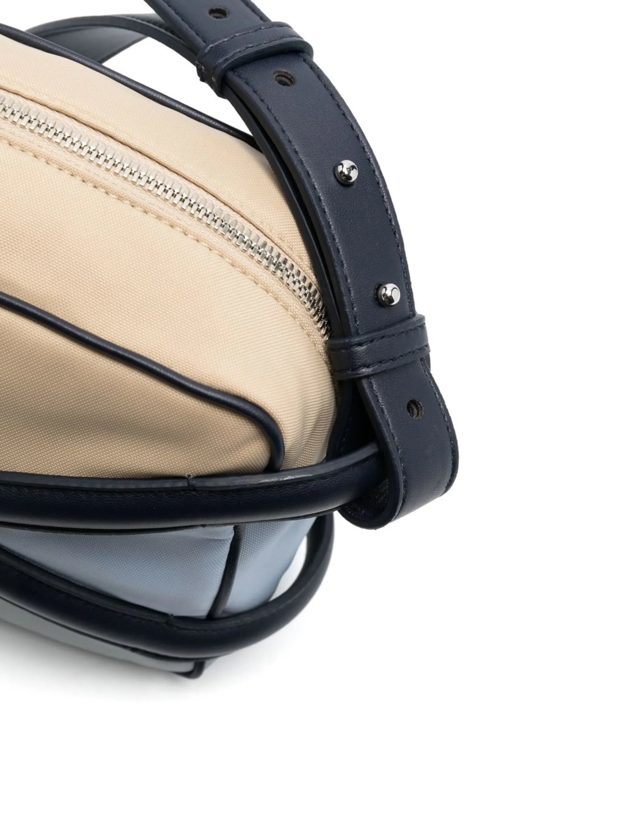 logo-print camera bag