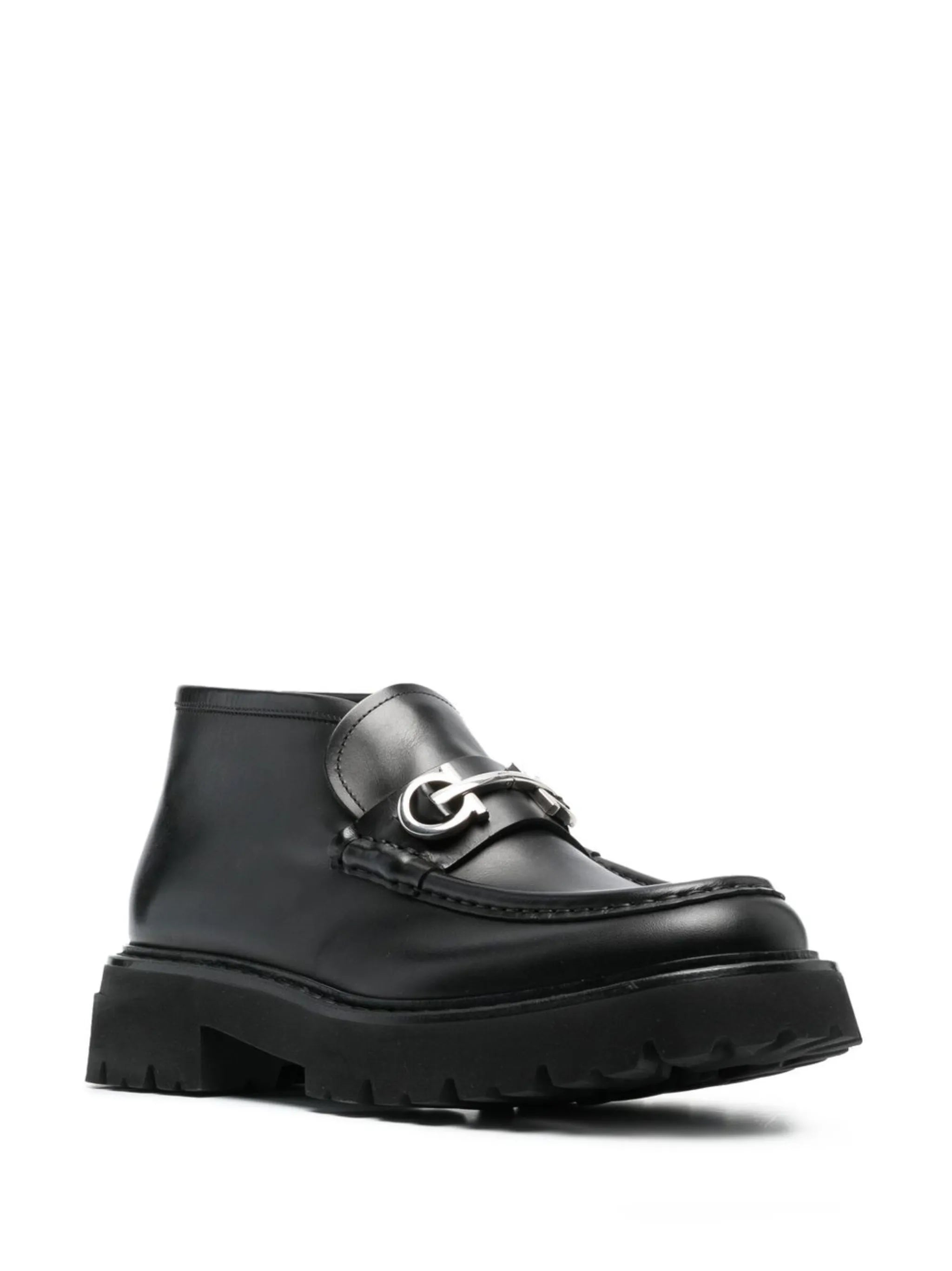 Wallabee ankle boots