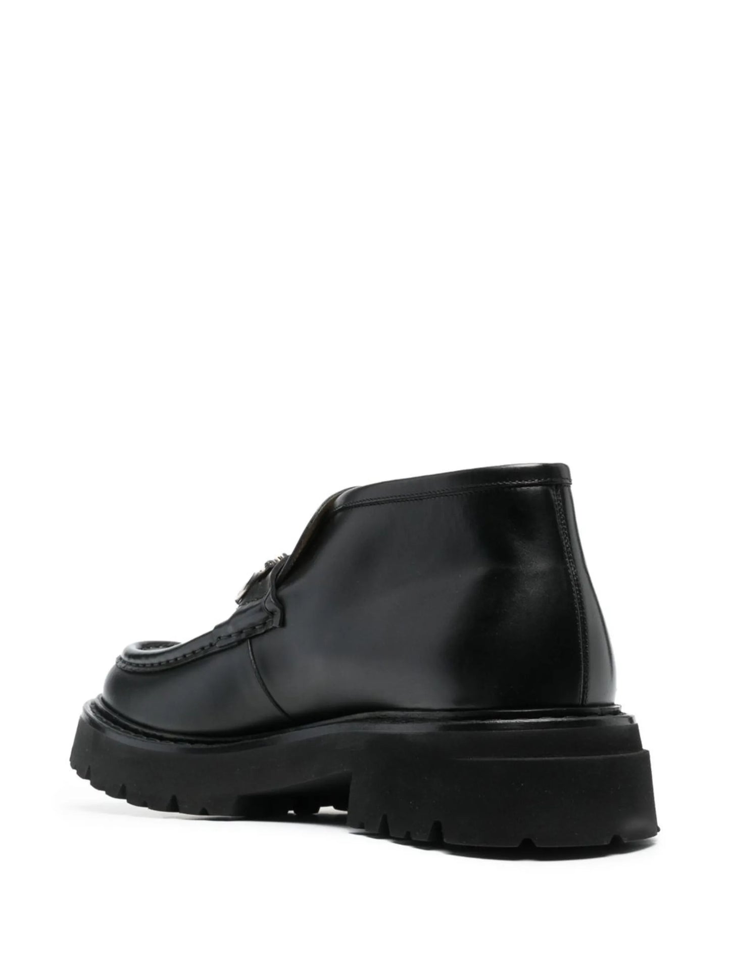 Wallabee ankle boots