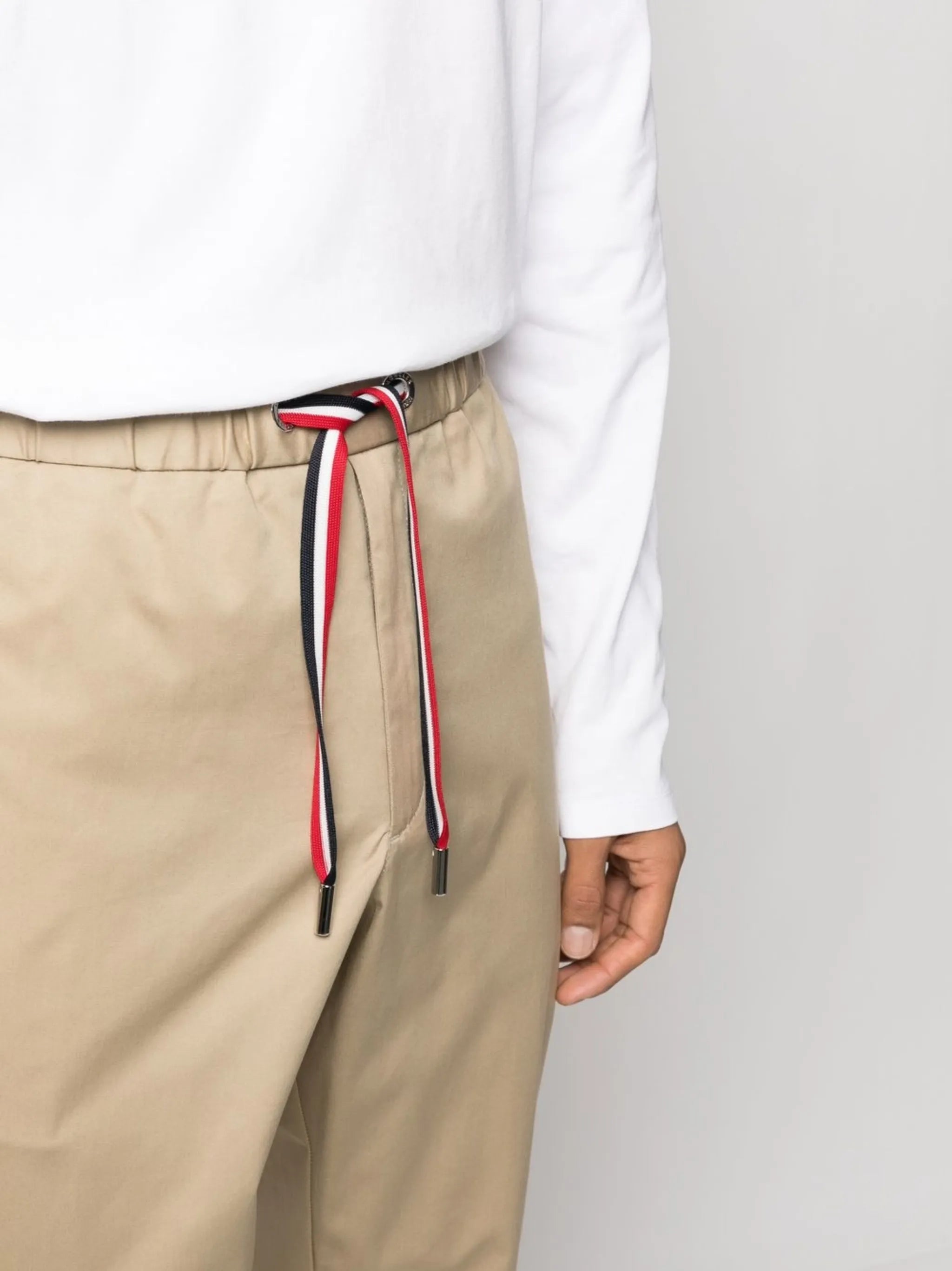gabardine track pants