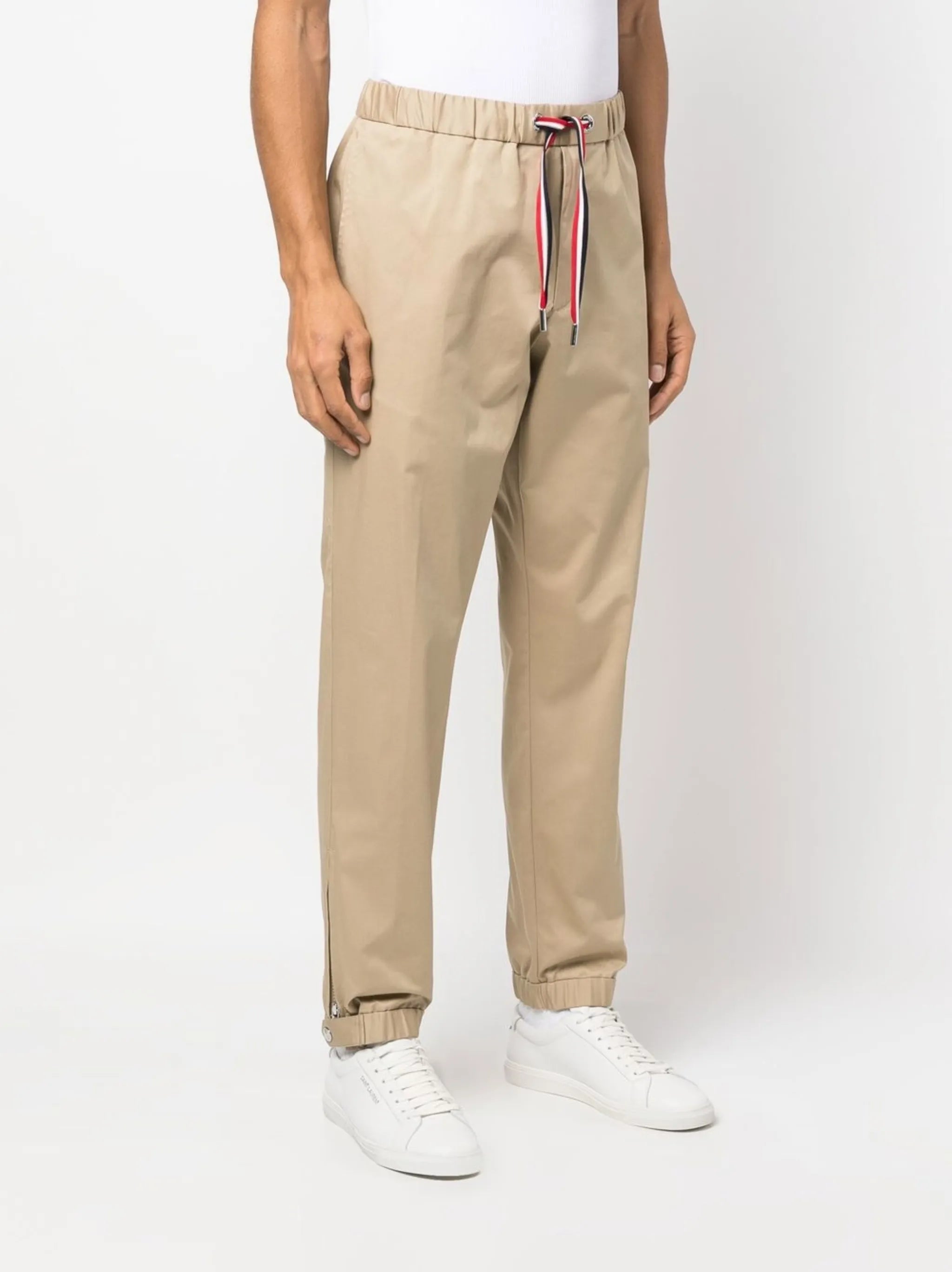 gabardine track pants