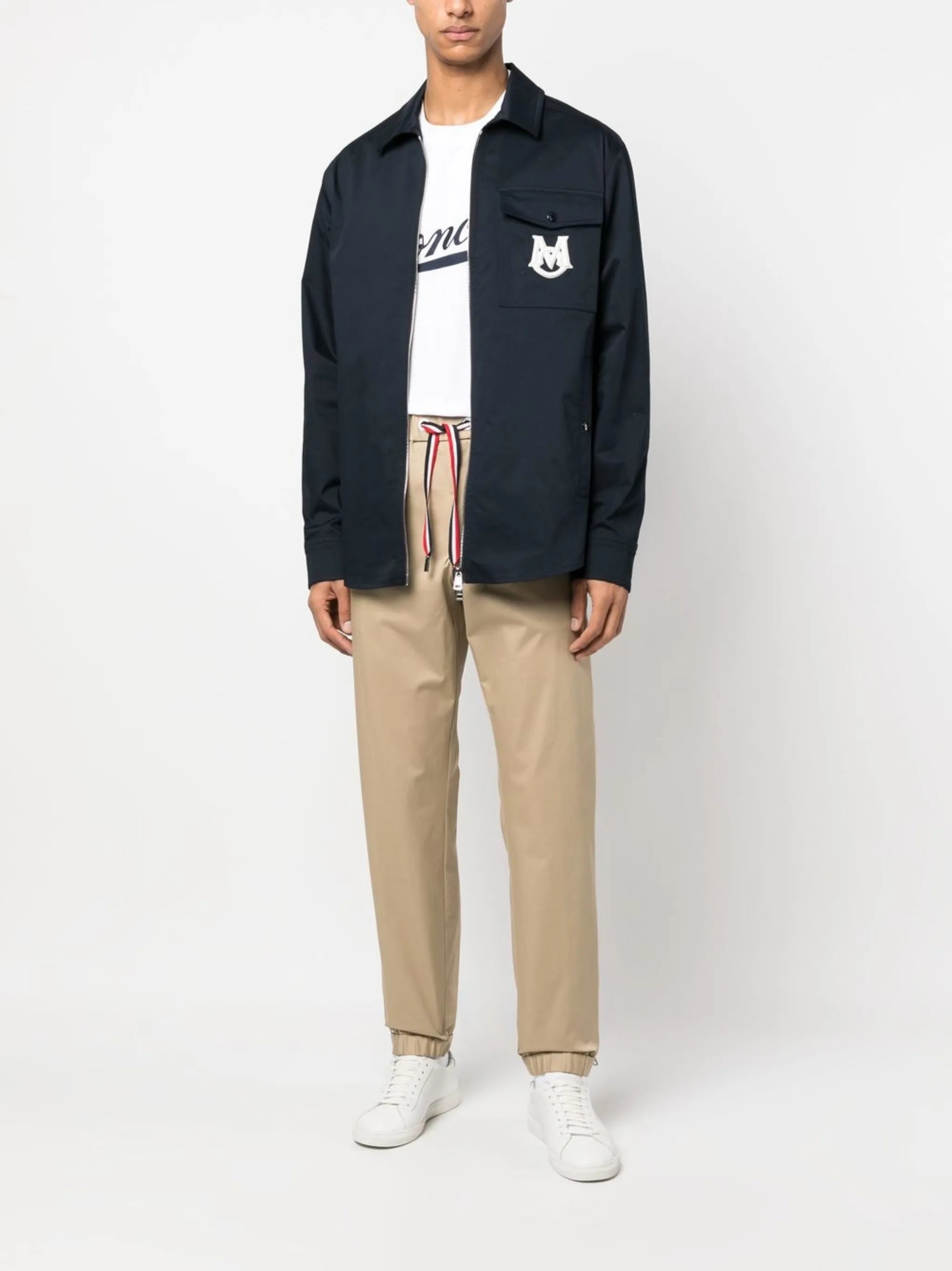 gabardine track pants