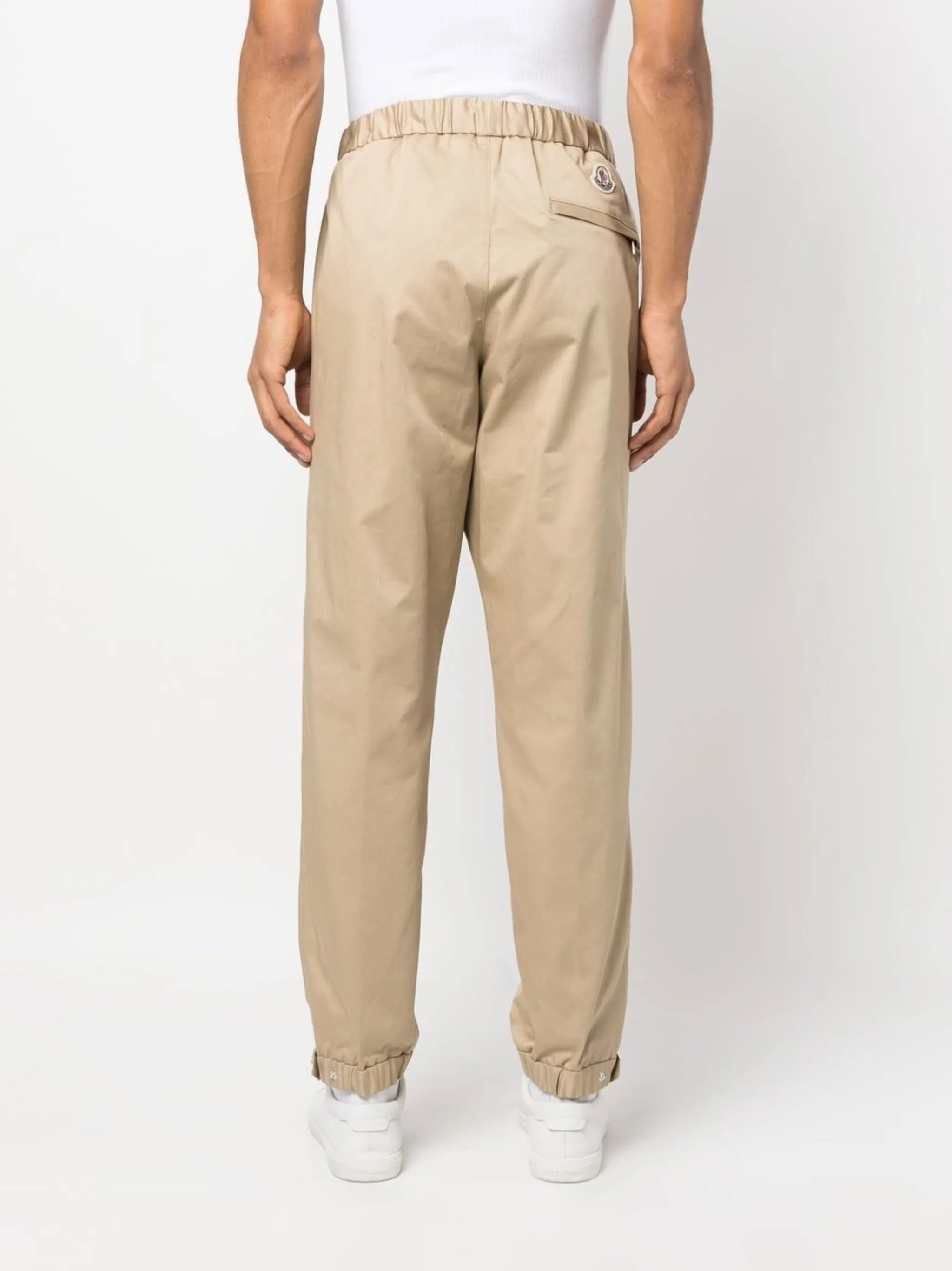 gabardine track pants