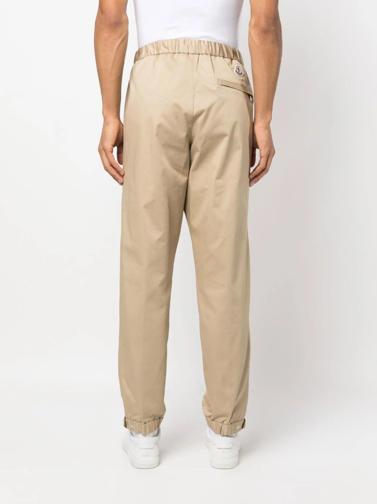 gabardine track pants