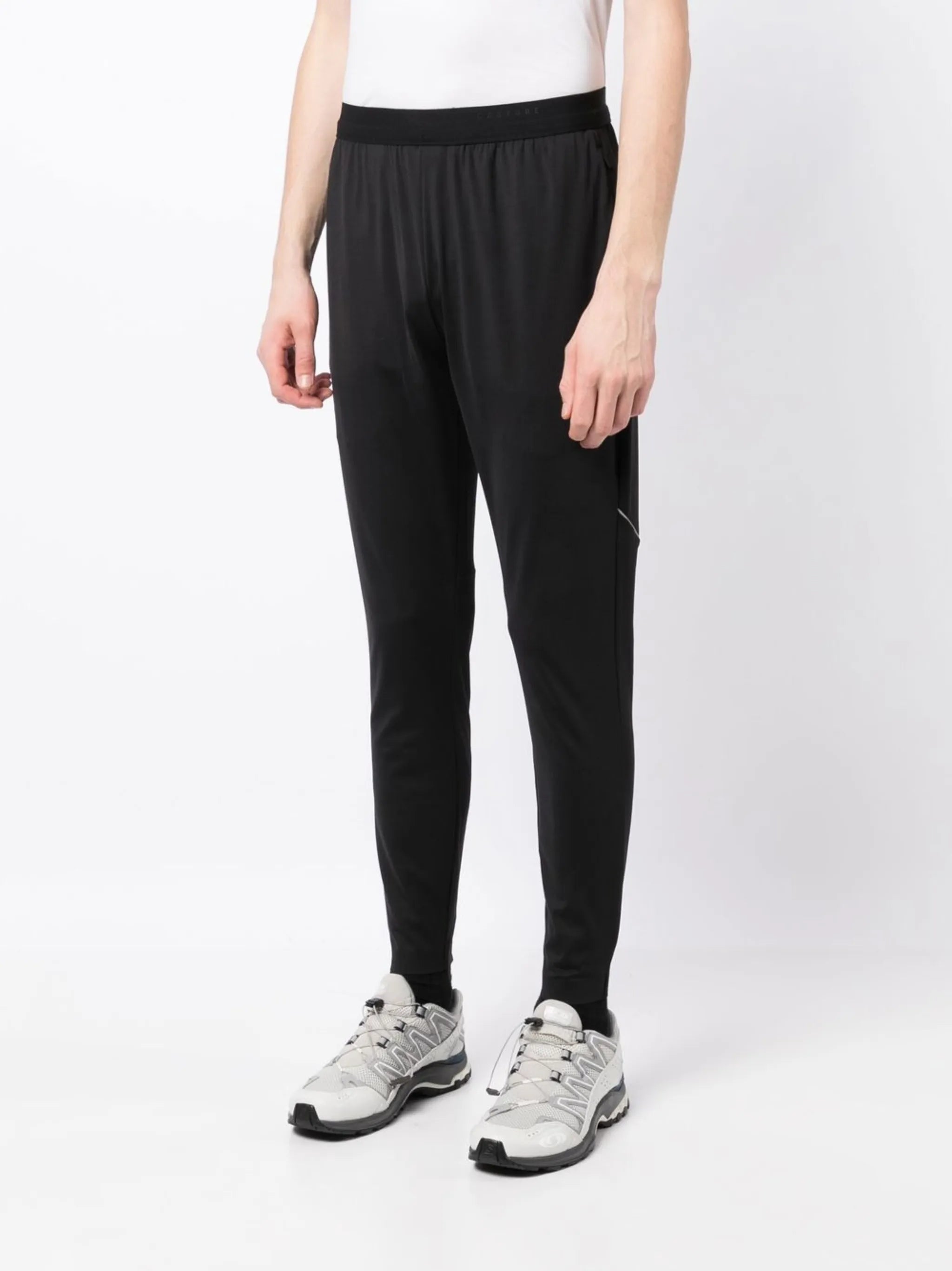logo-print track pants