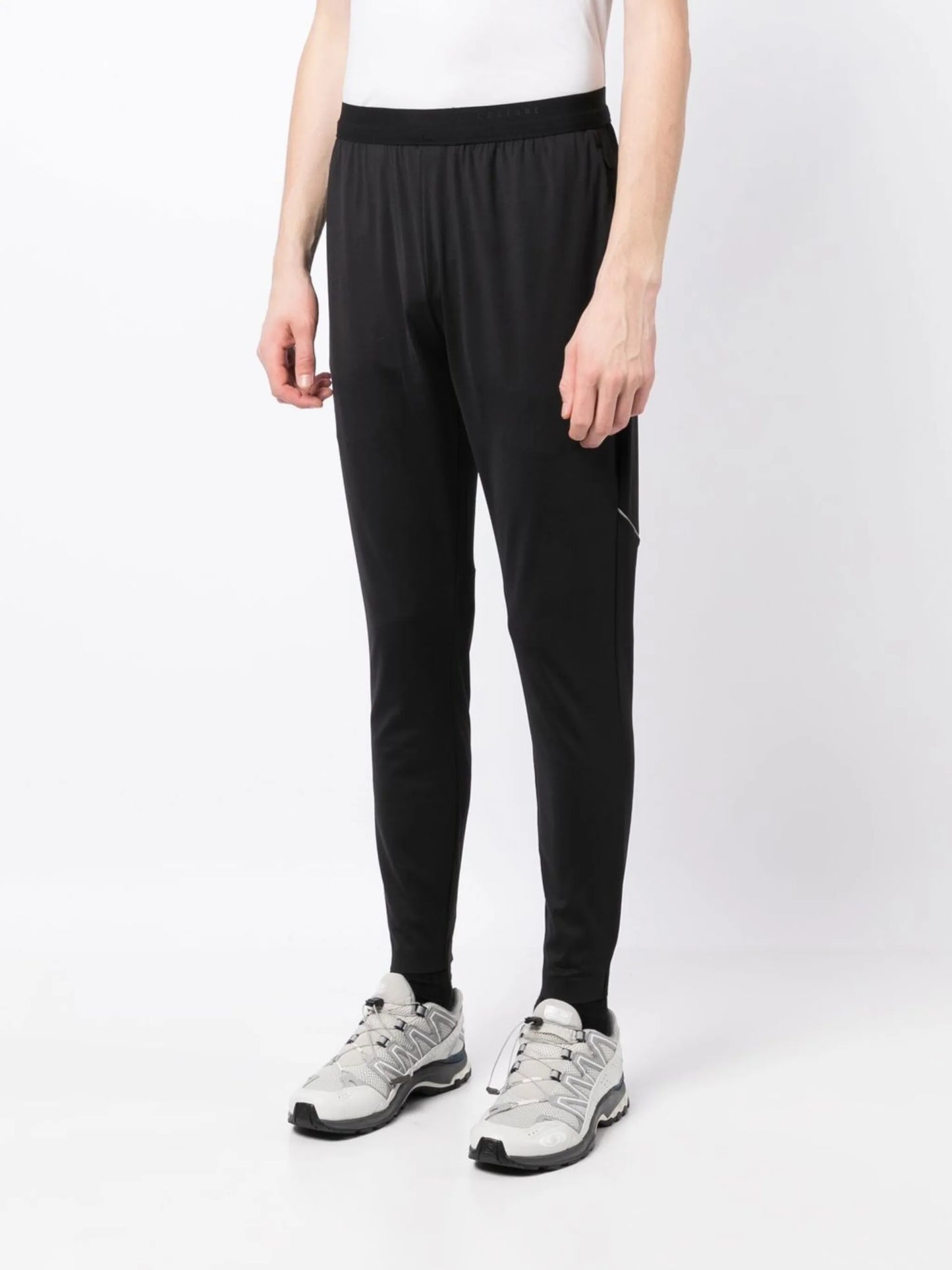 logo-print track pants