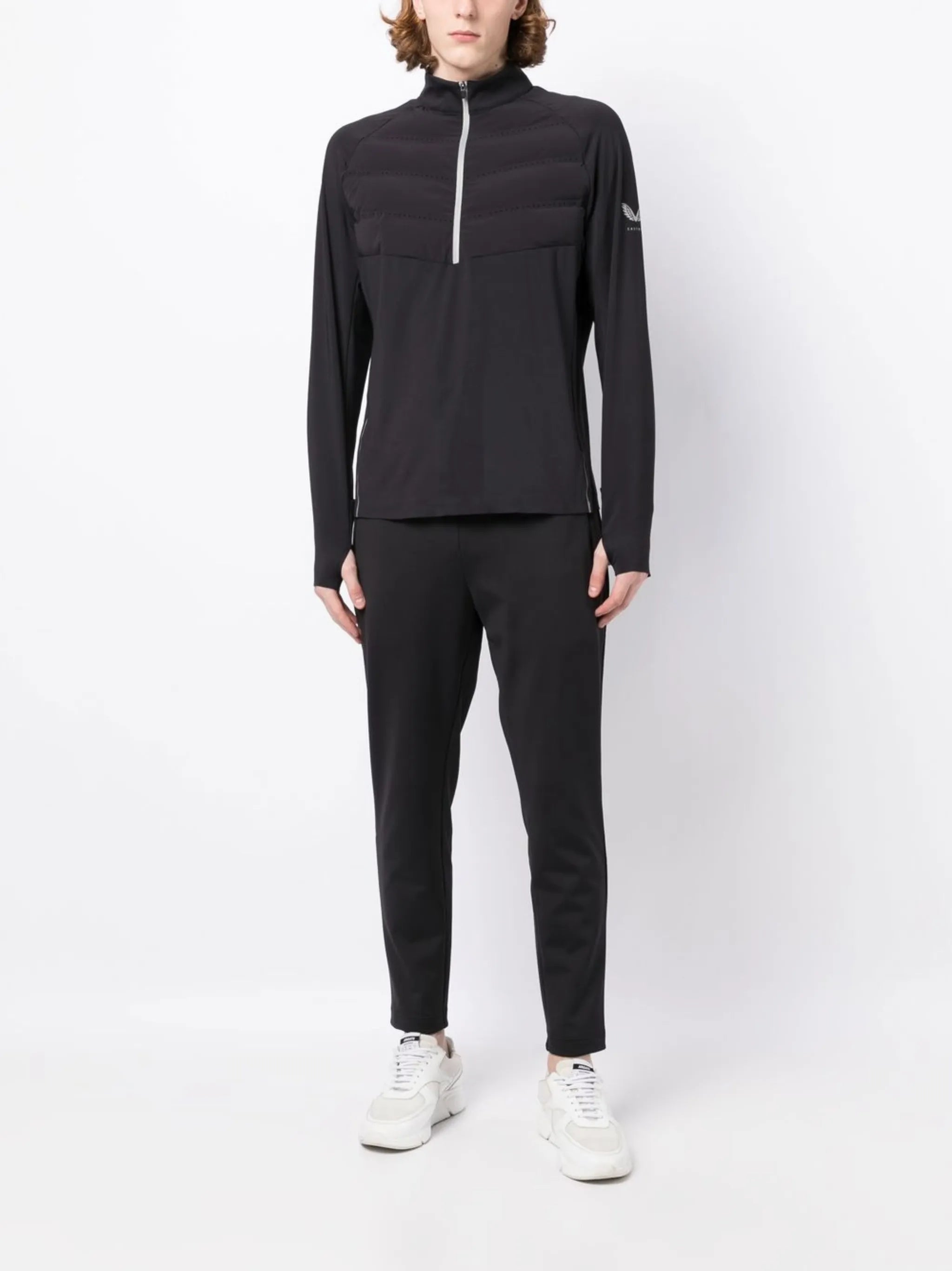 cropped tailored trousers