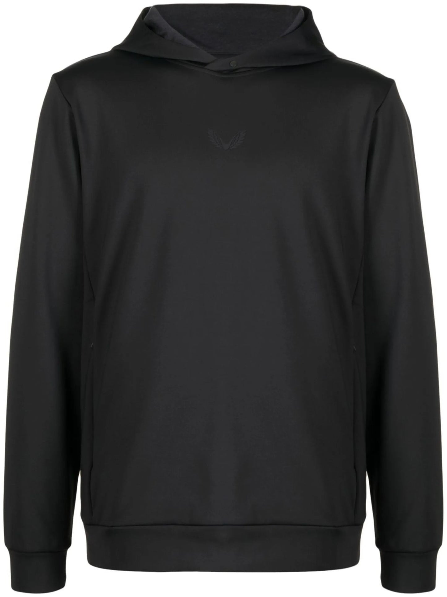 logo-print long-sleeve hoodie