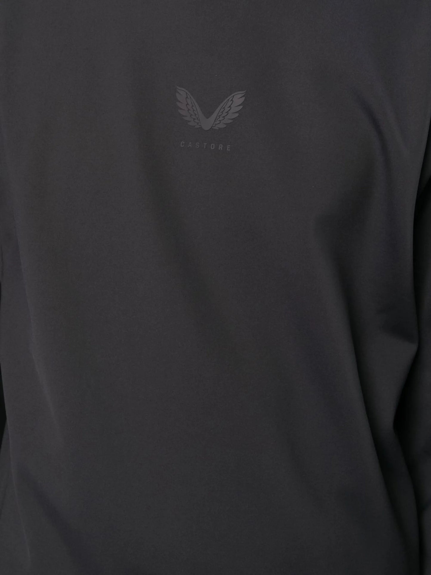 logo-print long-sleeve hoodie